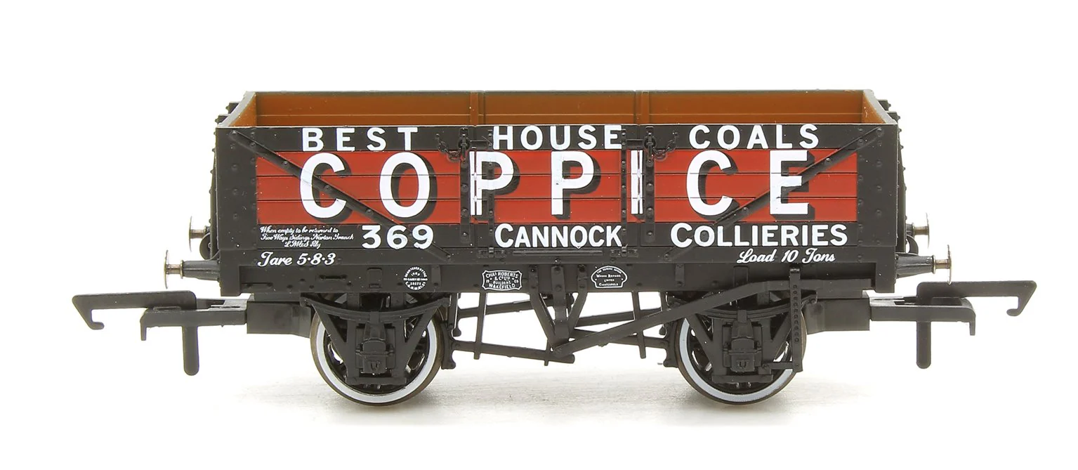 Pre-Owned OR76MW5003 5 Plank Mineral Wagon - Coppice Cannock Chase No.369 - Image 3