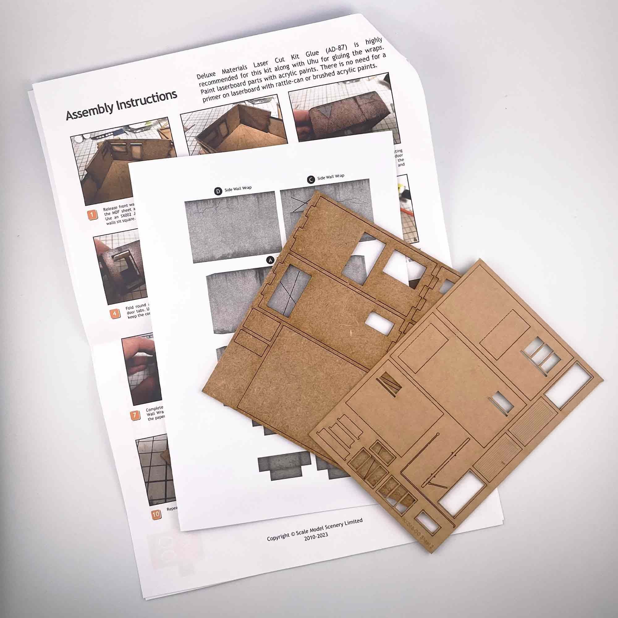 OO Utility Building/Plant Room Model Kit - Image 8