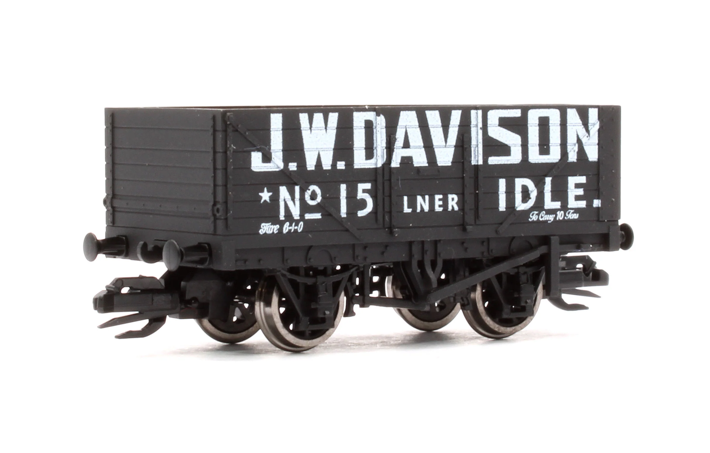 TT:120 Scale 7 Plank Wagon J. W. Davison
