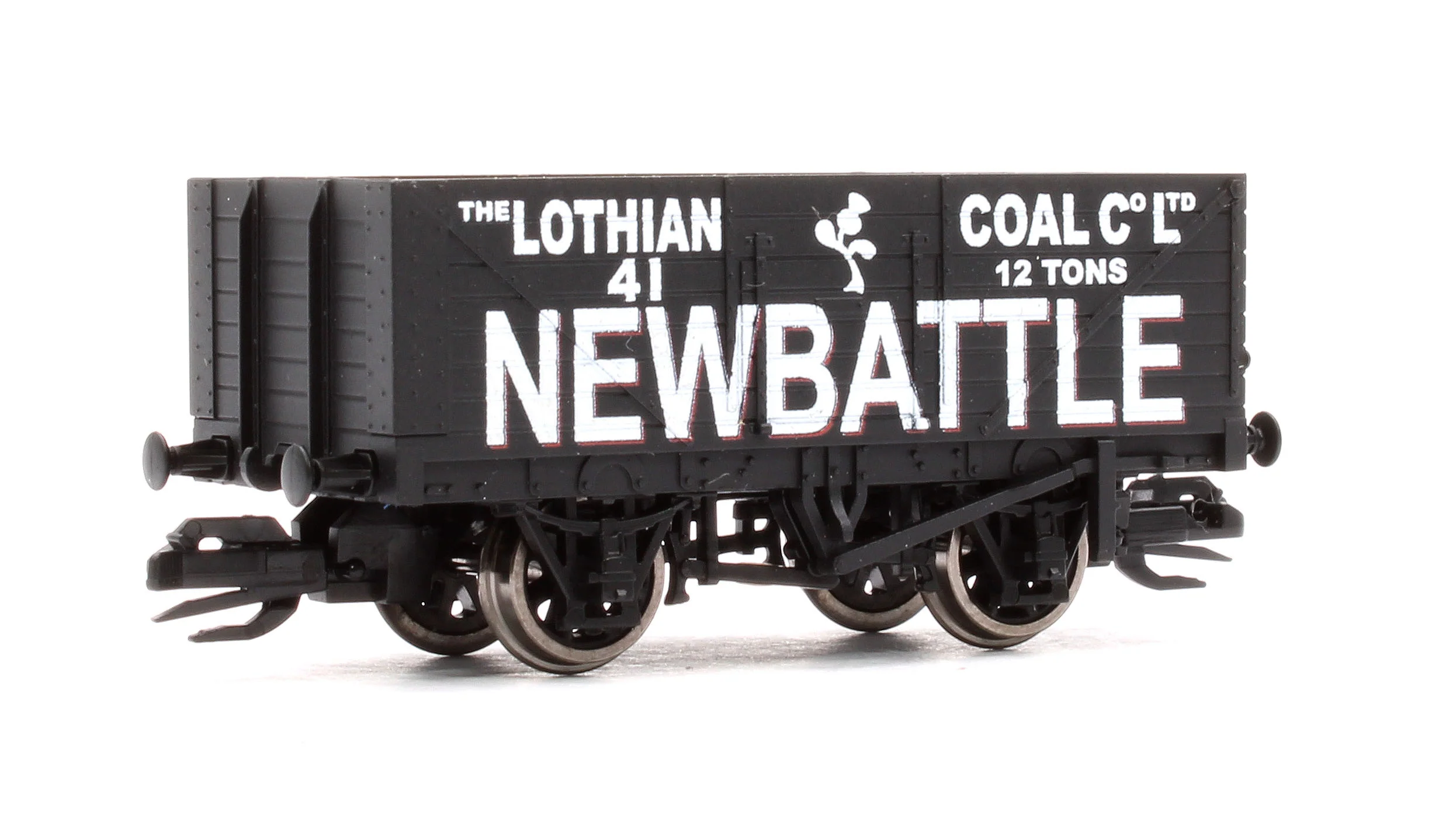 TT:120 Scale 7 Plank Wagon Newbattle - Image 3