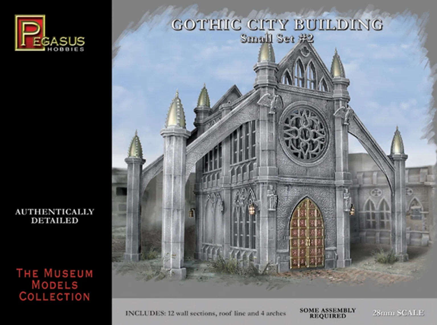 PKPG4925 Gothic City Building (Small Set 2)