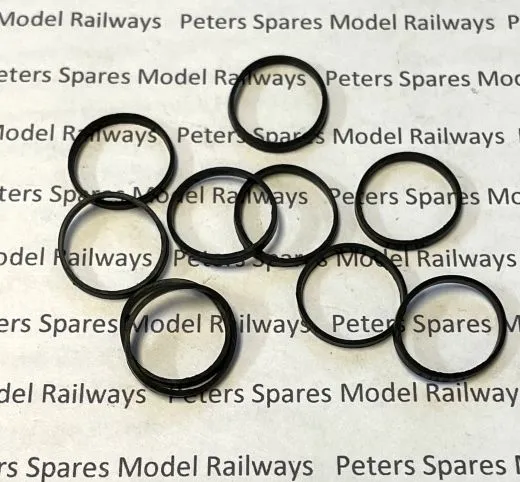 Replacement Hornby X8030 (M1144) Large Traction Tyres (Pk10)