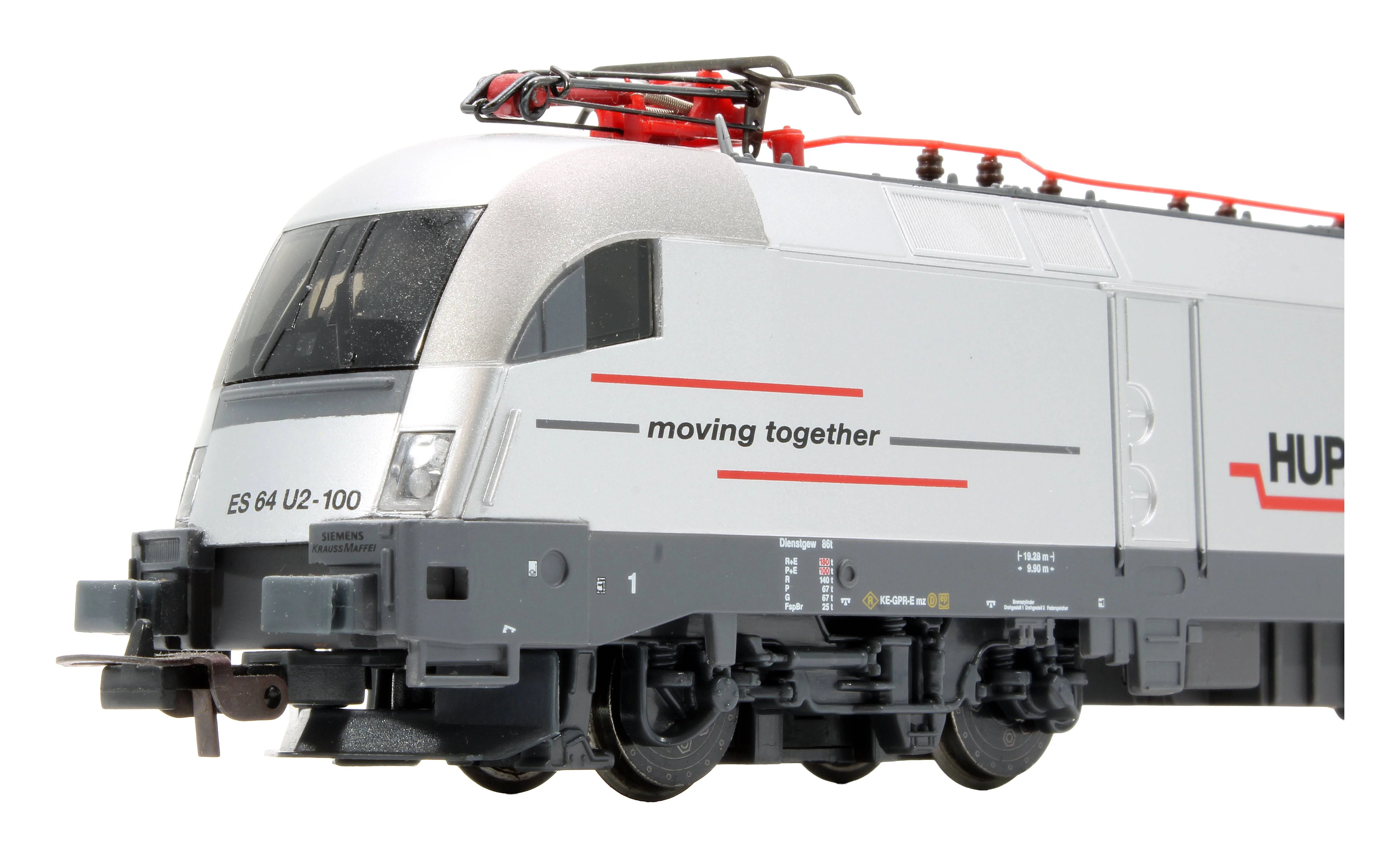 Pre-Owned Piko 57414 Class Rh1016 'Taurus' High Performance Electric Loco Of The Swiss 'HUPAC' In White Livery Epoch V - Image 3