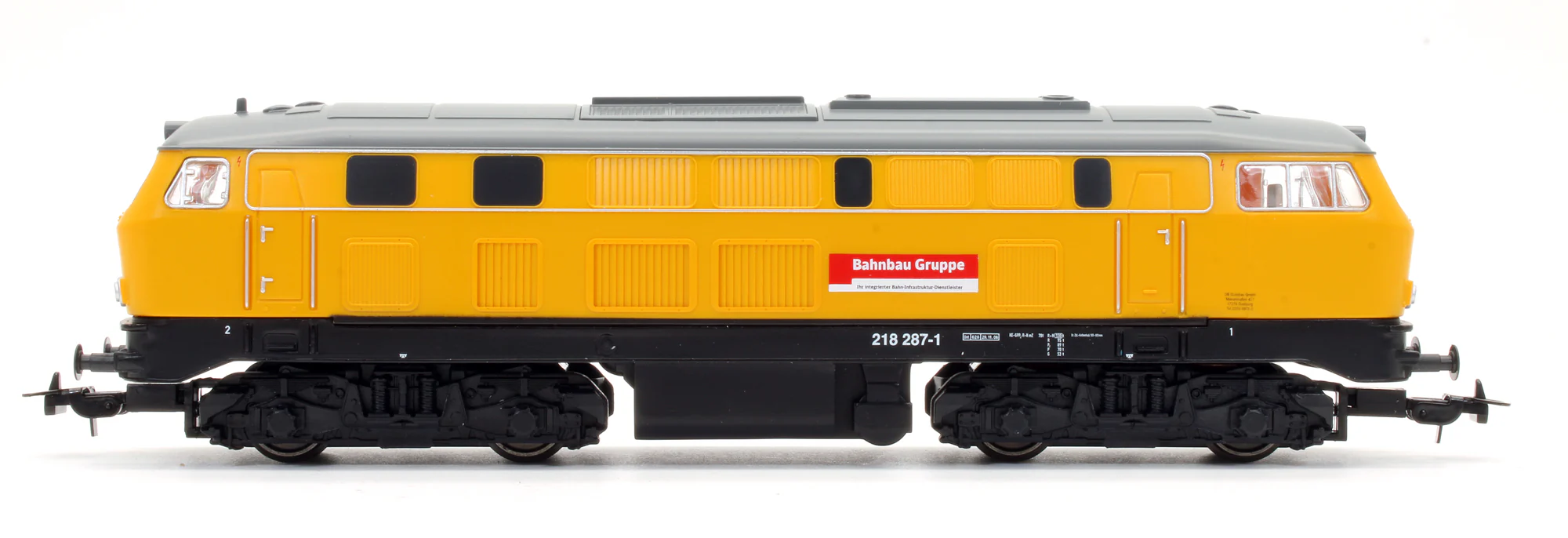 Pre-Owned BR218 '218 287-1' Bahnau Gruppe Diesel Locomotive - DCC Fitted - Image 3