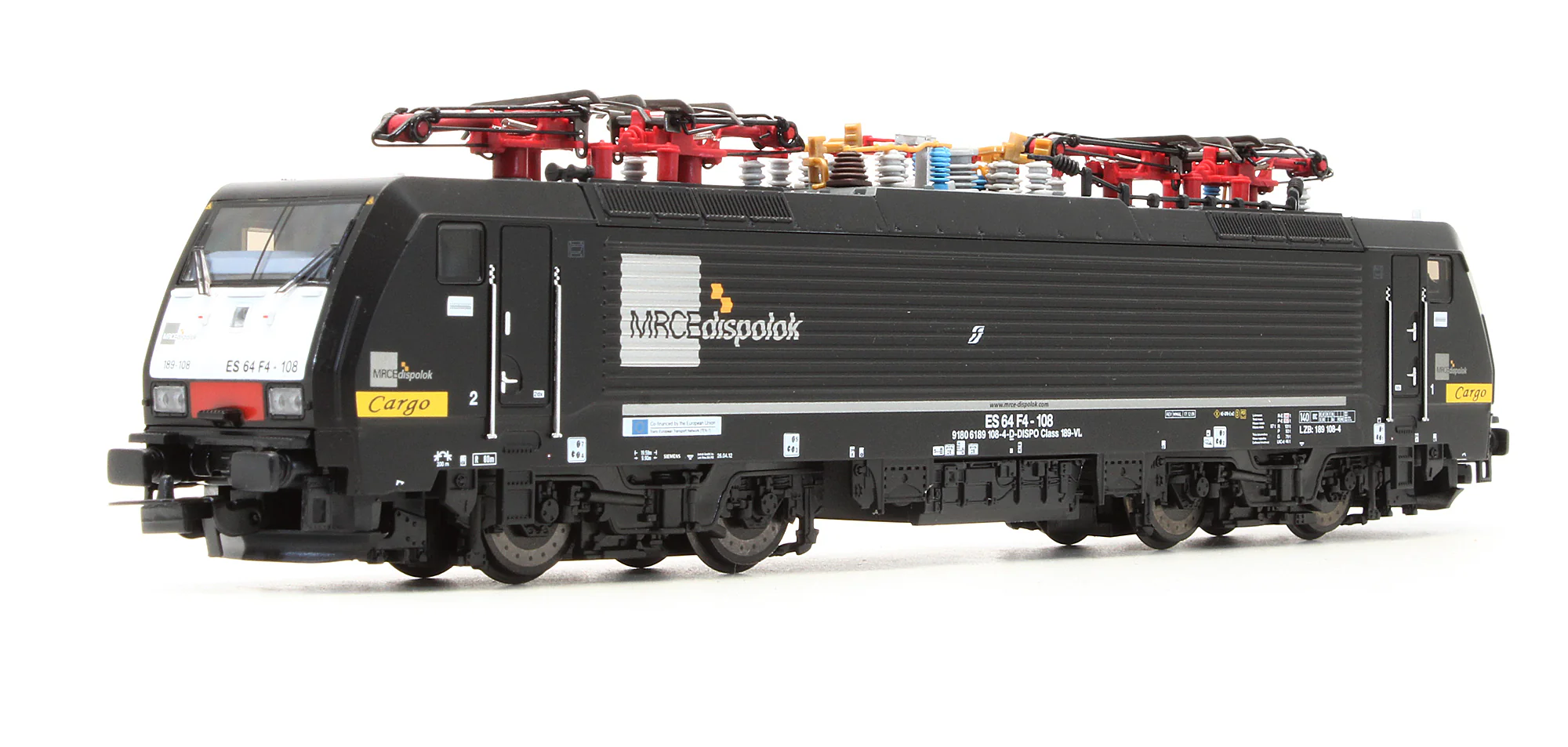 Pre-Owned Trenitalia Cargo ES 64 F4- 108 Electric Locomotive - Image 2