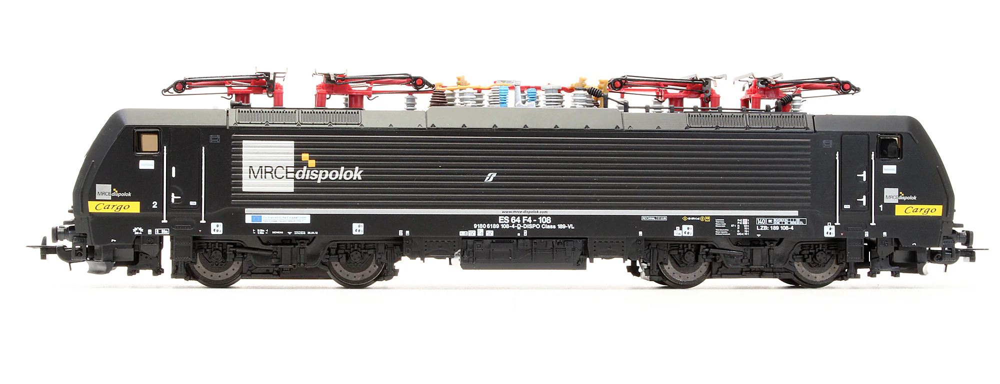 Pre-Owned Trenitalia Cargo ES 64 F4- 108 Electric Locomotive - Image 3