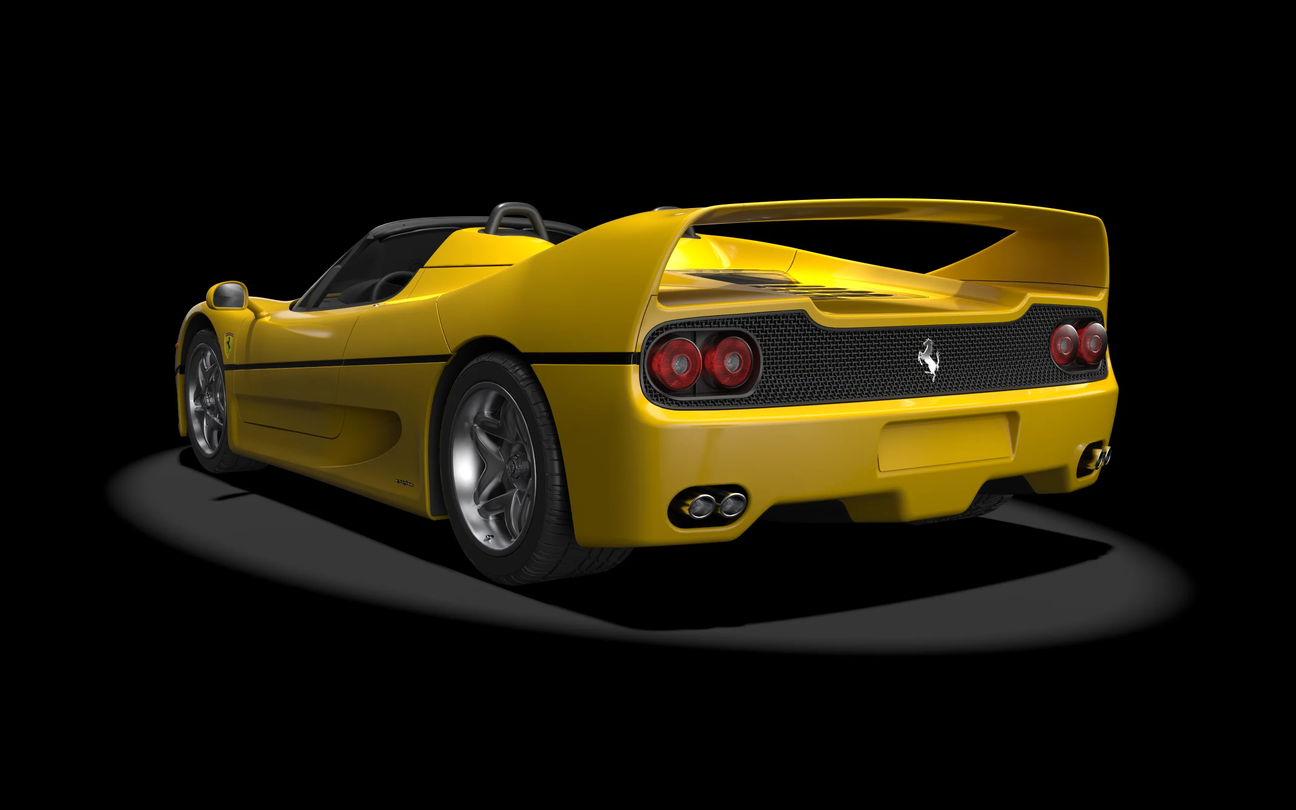 HK63 Ferrari F50- Giallo Modena - Image 5