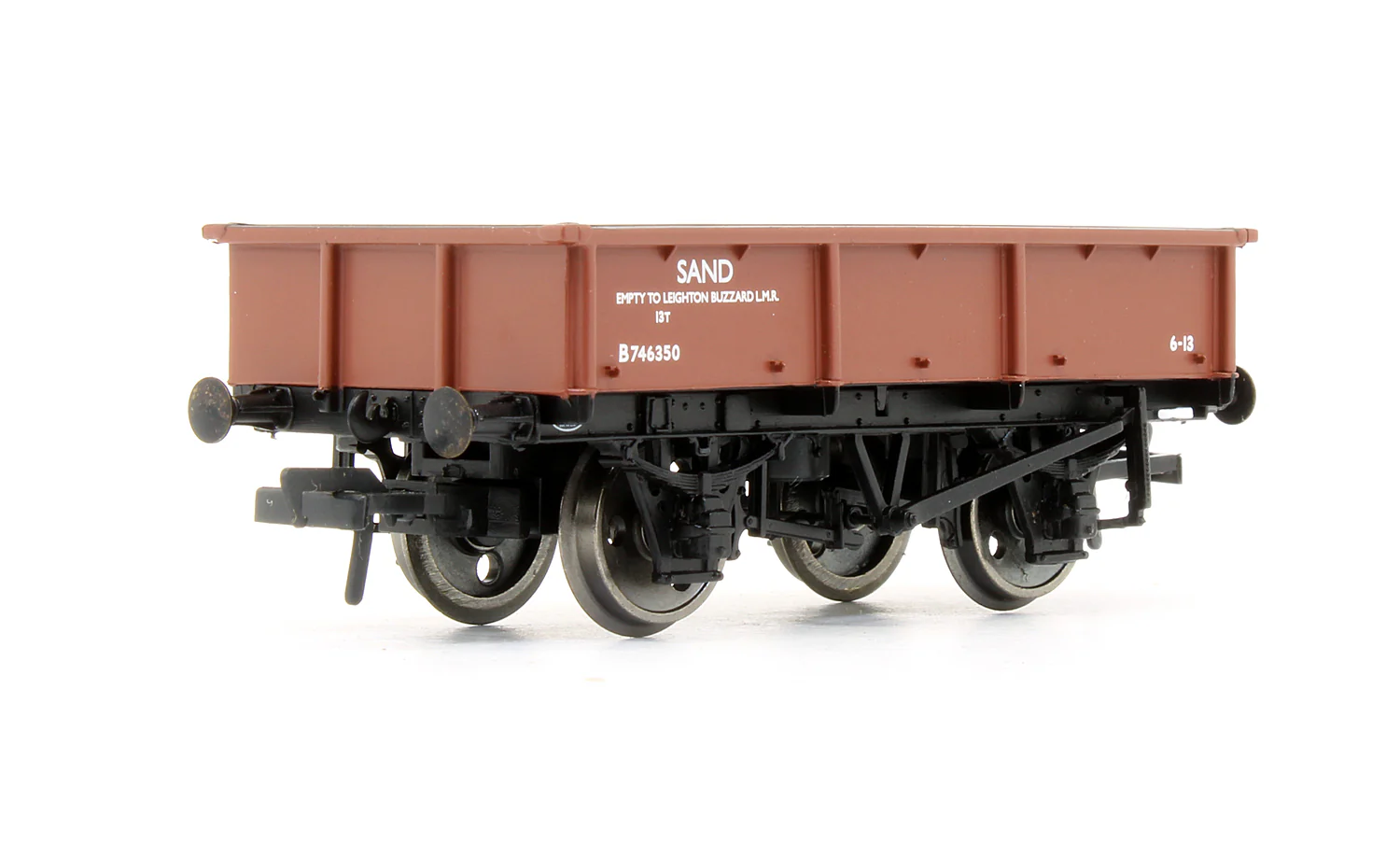 Pre-Owned 37-355A 13 Ton Sand Tippler Wagon BR Bauxite 'B746350' - Image 2