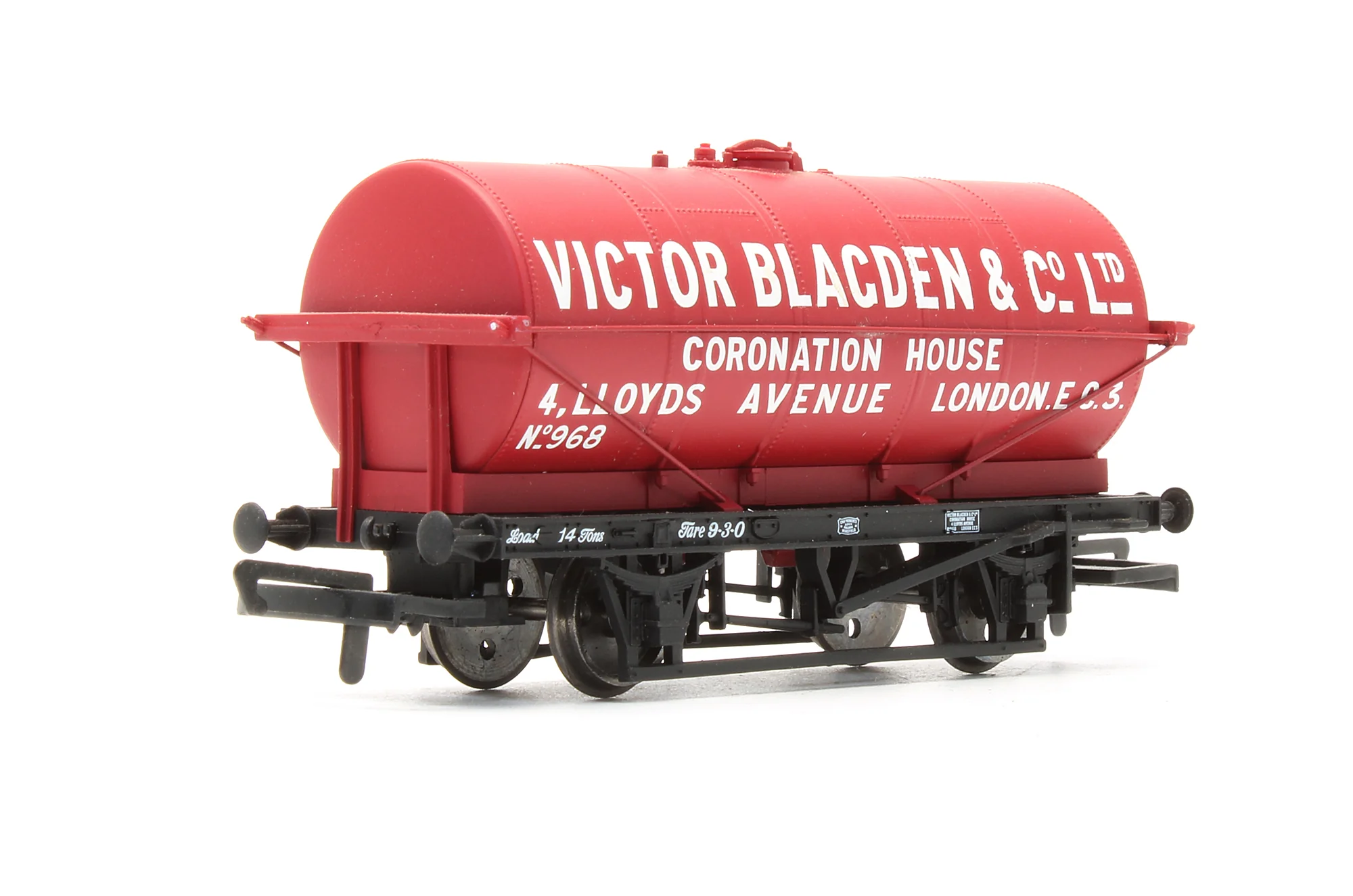 Pre-Owned 20T Tank Wagon 'Victor Blagden' No.968