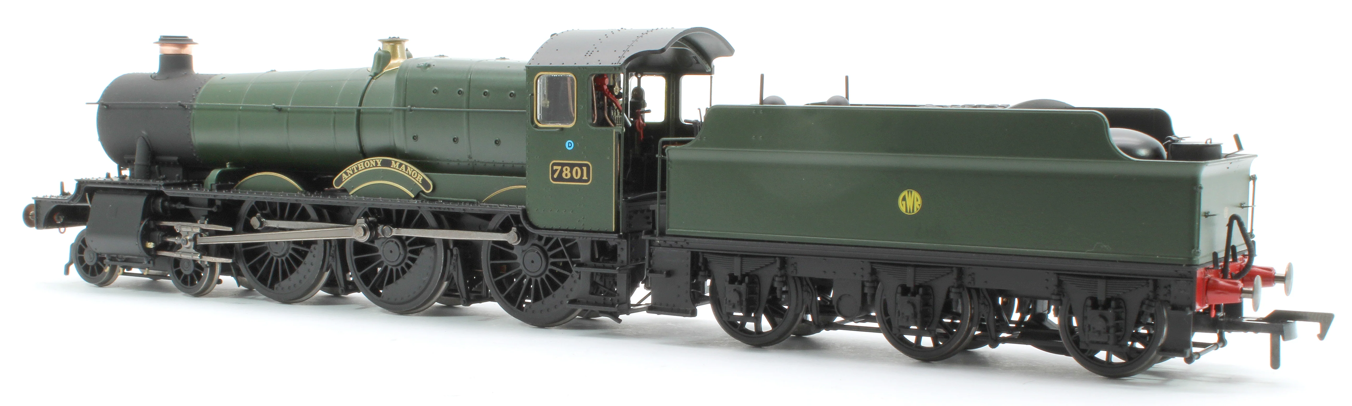 Pre-Owned 'Anthony Manor' GWR Green Manor Class 4-6-0 Steam Locomotive No.7801 - Image 2