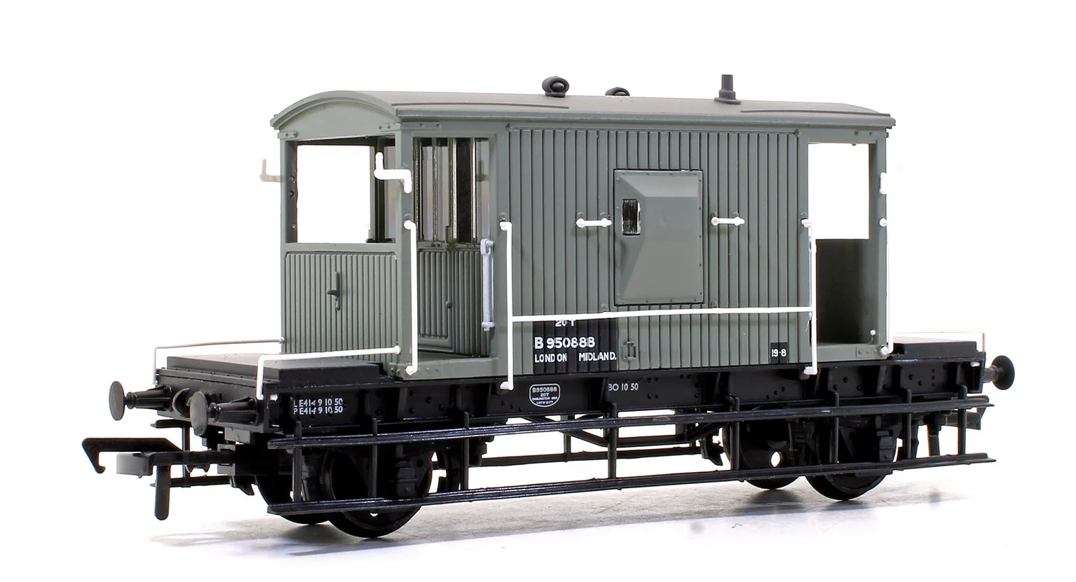 Pre-Owned BR 20T Brake Van BR Grey (Early) No.950888