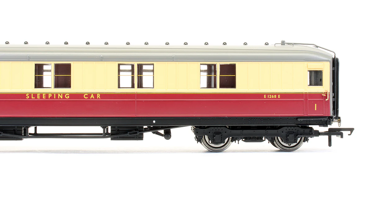 Pre-Owned BR Crimson & Cream Gresley 61ft 6in 1st Class Sleeper Coach 'E 1268 E' - Image 3