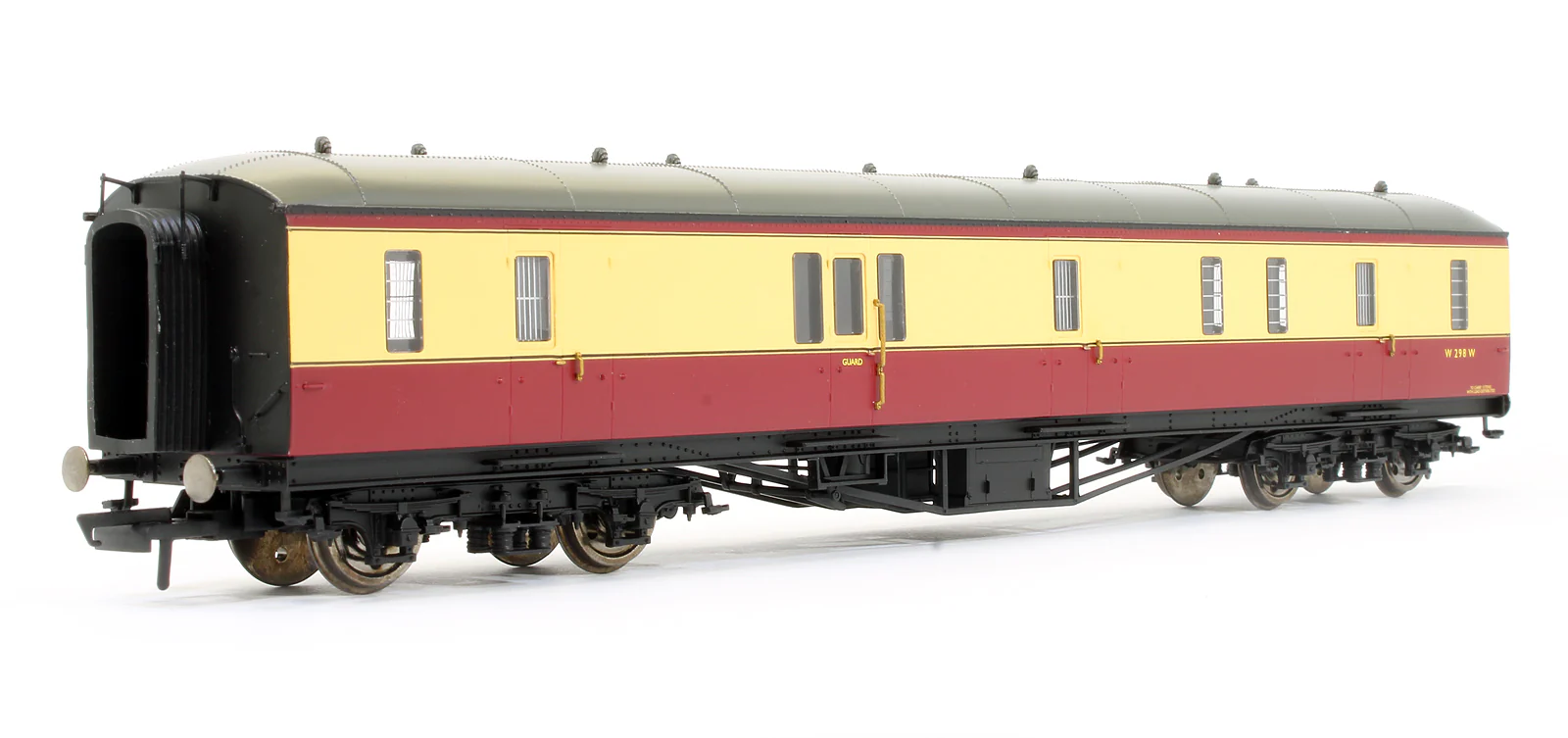 Pre-Owned BR Crimson & Cream Hawksworth Passenger Brake Coach 'W298W' - Image 2