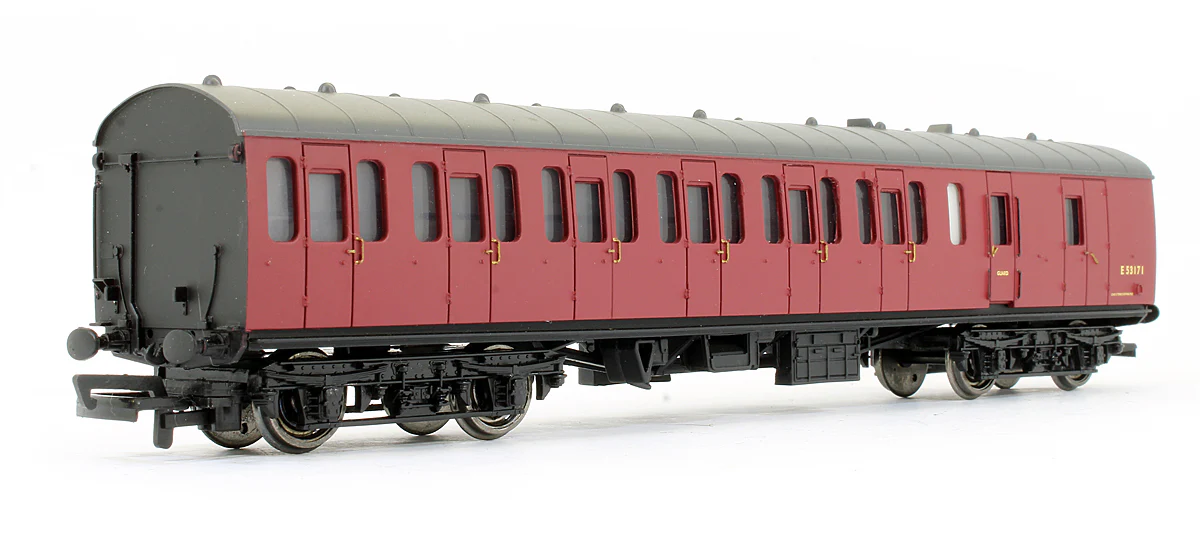 Pre-Owned BR Crimson MK1 57' Suburban Brake Coach (E) 'E53171'