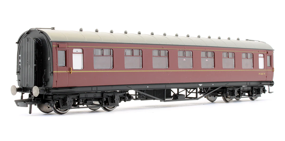 Pre-Owned R4235 BR (EX-LMS) Corridor 3rd Class Coach 'M 1668 M' - Image 2