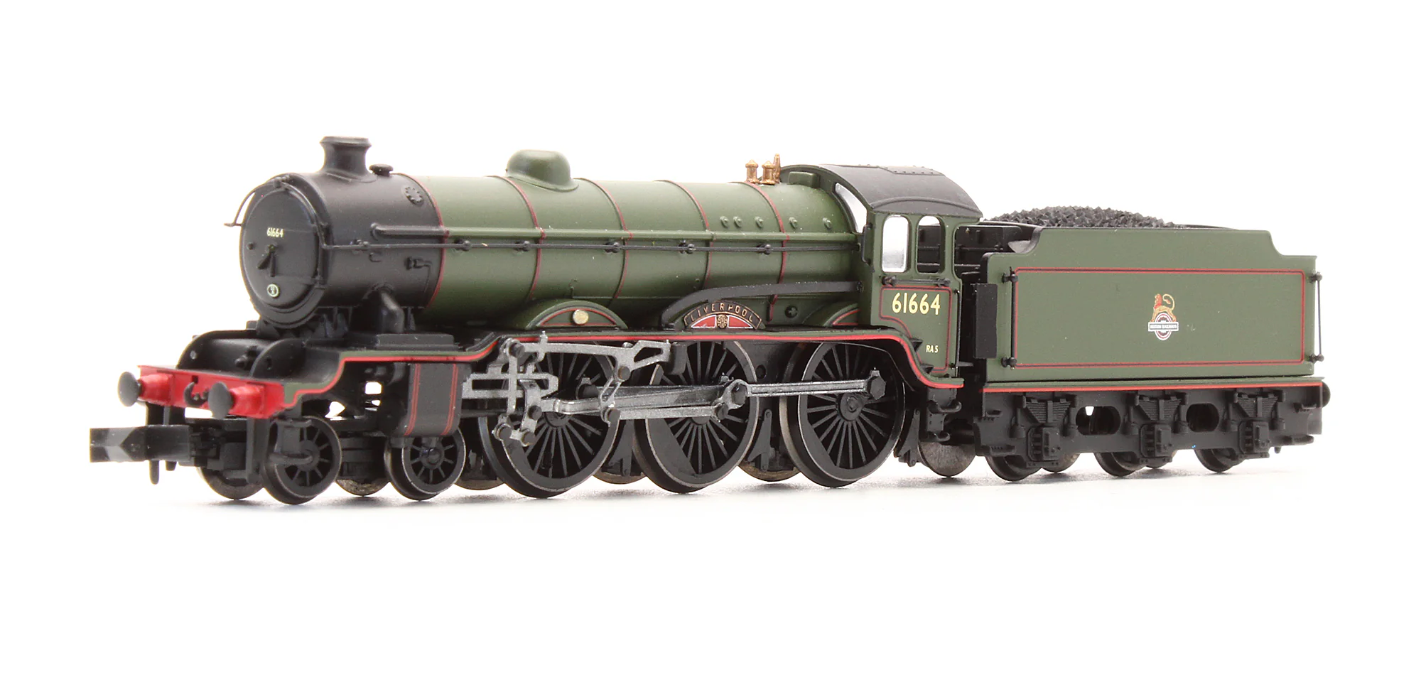 Pre-Owned 2S-020-002D BR Green 4-6-0 B17 'Liverpool' 61664 Steam Locomotive - DCC Fitted