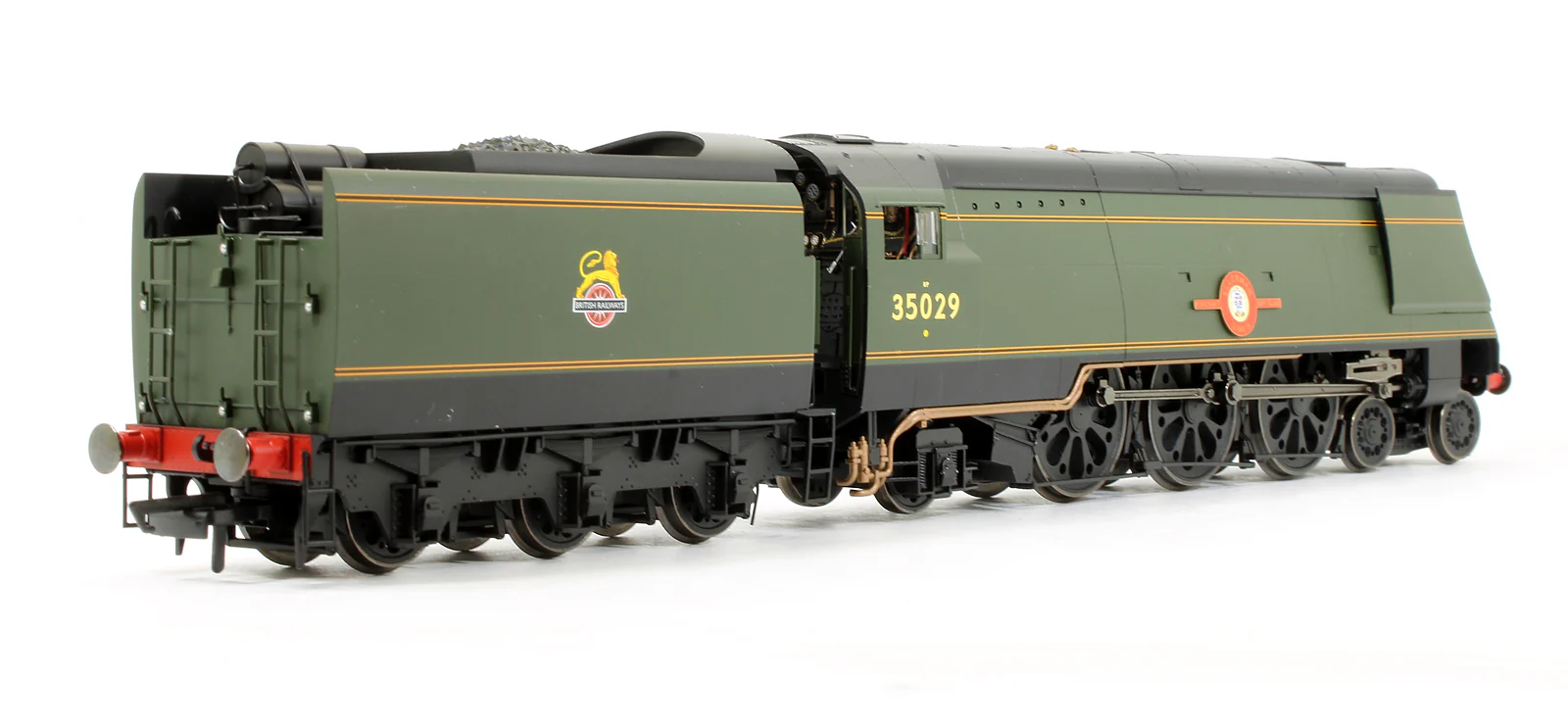 Pre-Owned R3649 BR Green 4-6-2 Merchant Navy (Original) 'Ellerman Lines' No.35029 Steam Locomotive - Image 4