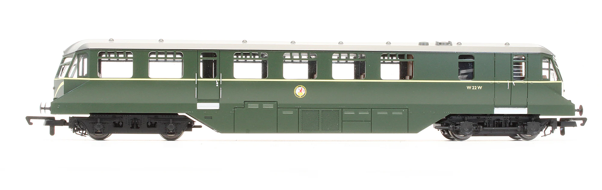 Pre-Owned R2653 BR Green Diesel Railcar 'W 22 W' - DCC Fitted - Image 4