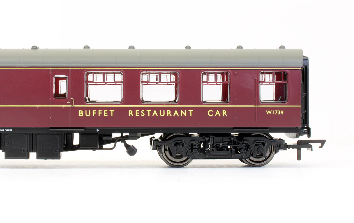 Pre-Owned BR Maroon MK1 Restaurant Buffet Coach 'W1739' - Image 3
