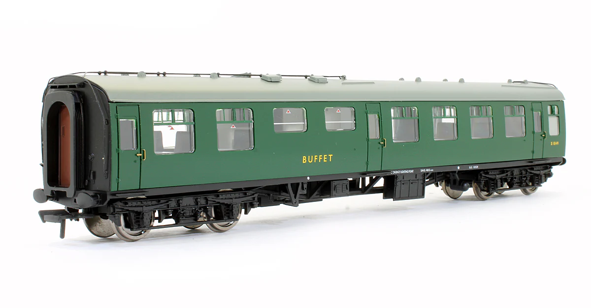 Pre-Owned BR MK1 Miniature Buffet Car RMB BR (SR) Green 'S1849' - Image 2