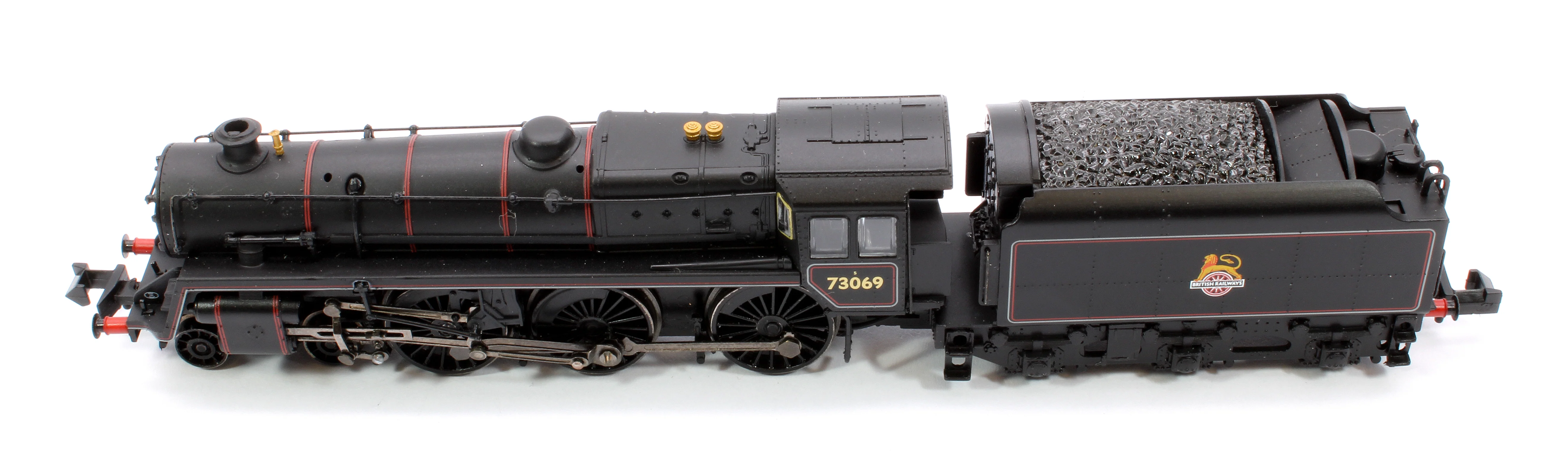 Pre-Owned 372-730ASF BR Standard 5MT with BR1C Tender 73069 BR Lined Black (Early Emblem) Steam Locomotive - Sound Fitted - Image 9