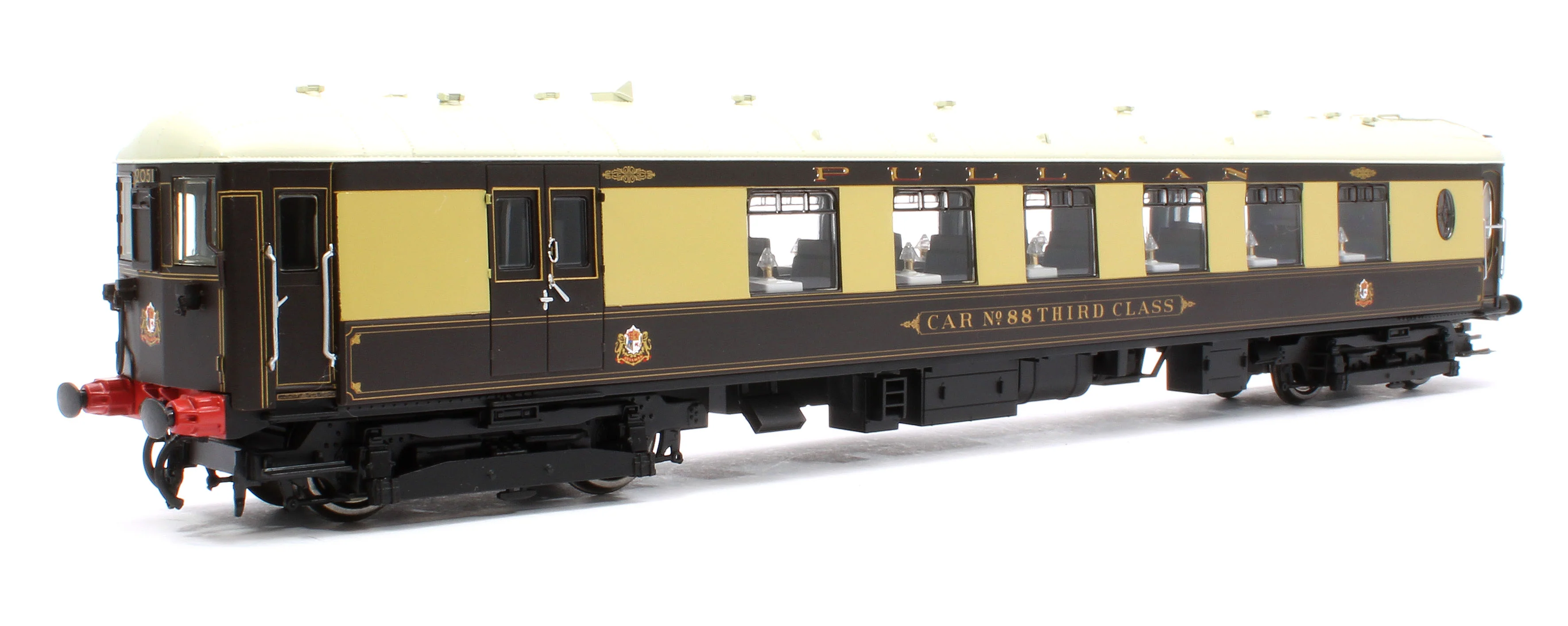 Pre-Owned R2987X 'Brighton Belle' Driving Motor Brake 3rd No.89 & No.88 (1934) 2-Car Train Pack - DCC Fitted - Image 7