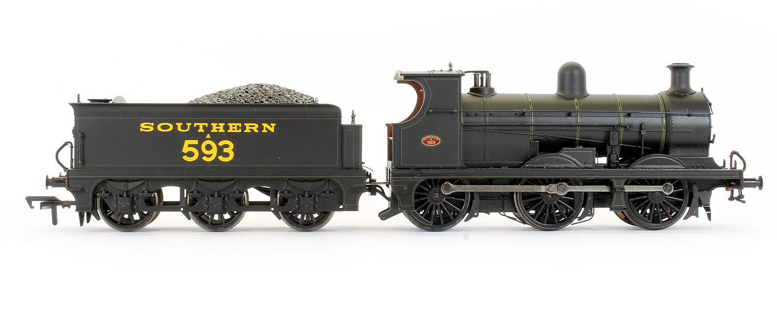 Pre-Owned 31-464 C Class A593 Southern Lined Black Steam Locomotive - Image 3