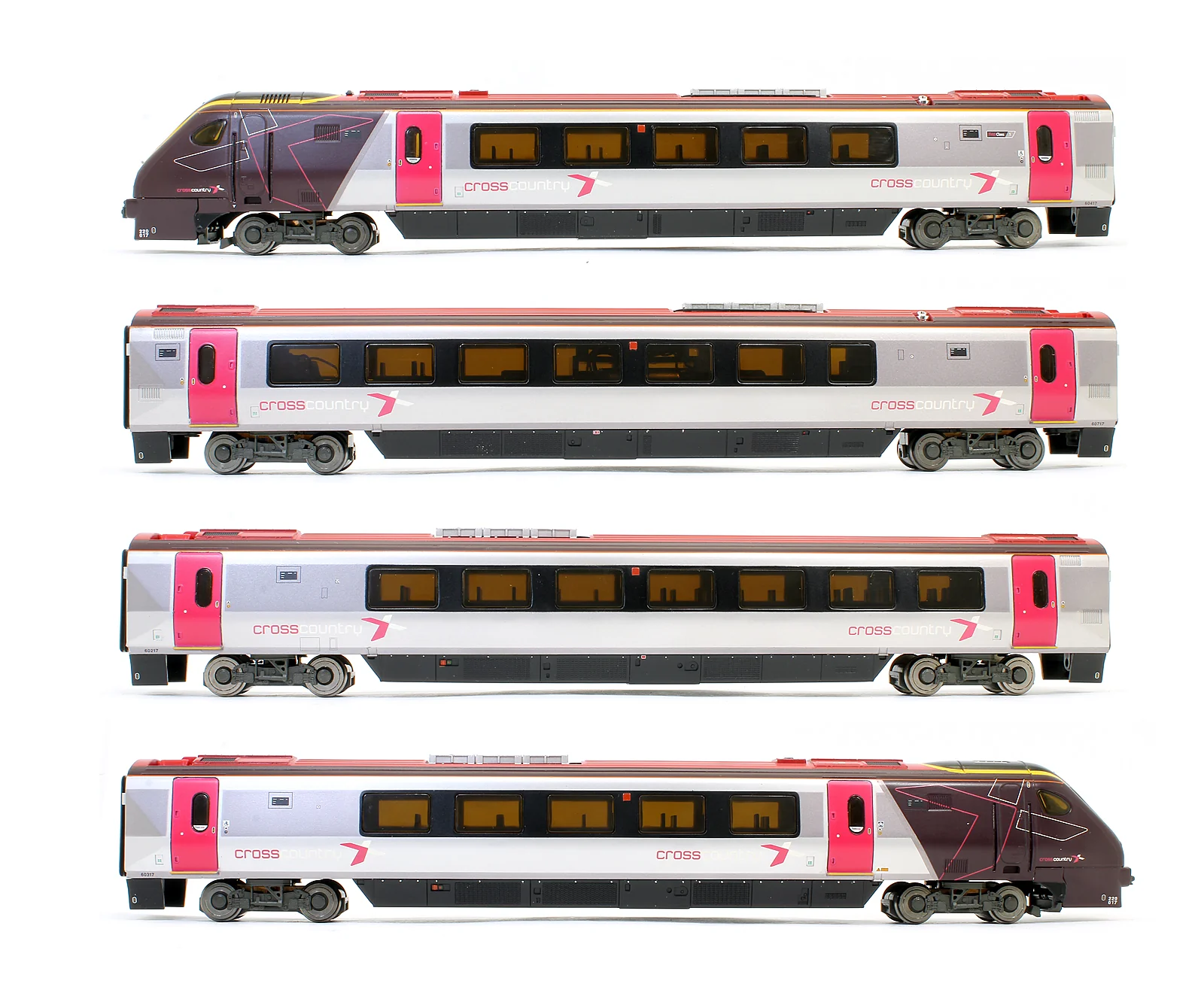 Pre-Owned 32-603 Class 220 Cross Country 220017 4 Car DMU