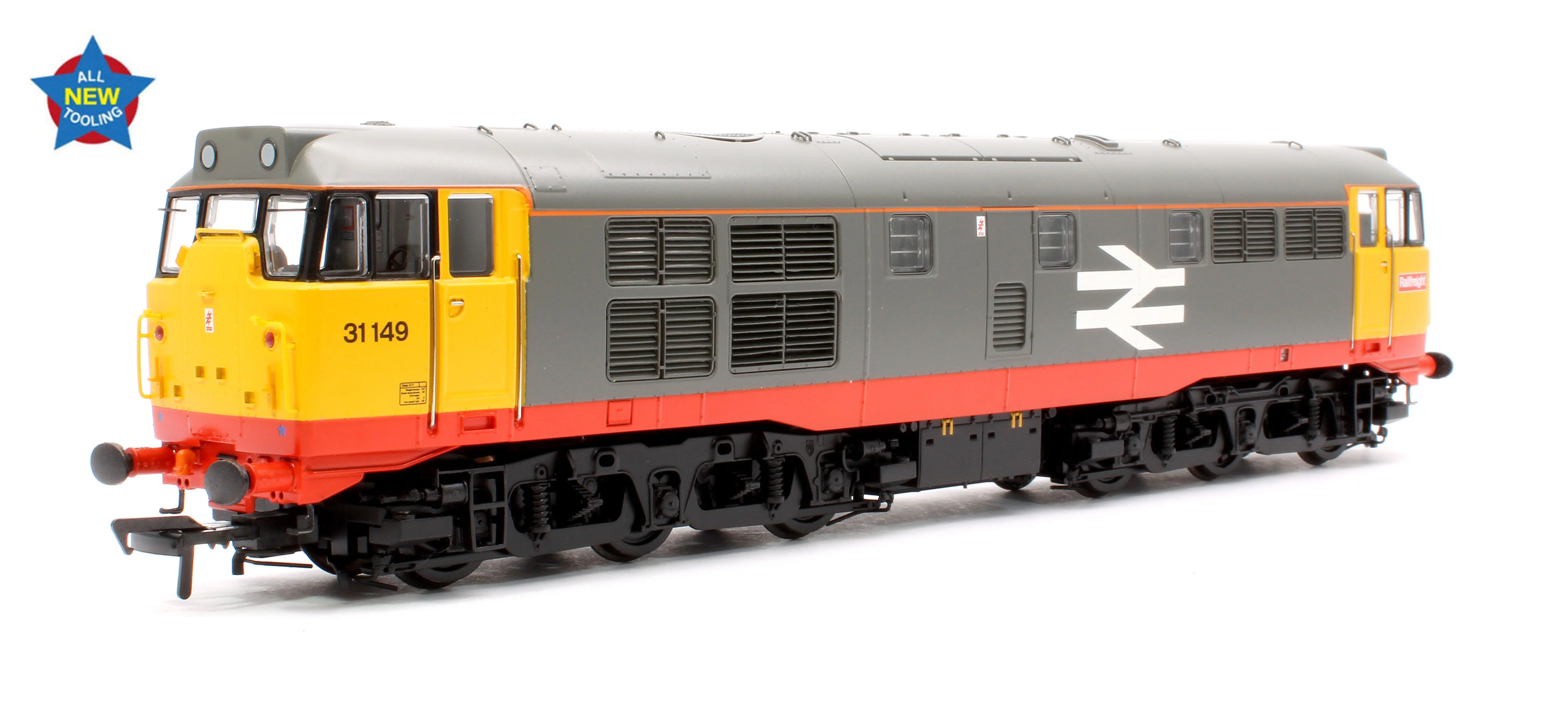 Pre-Owned Class 31/1 Refurbished 31149 BR Railfreight (Red Stripe) Diesel Locomotive