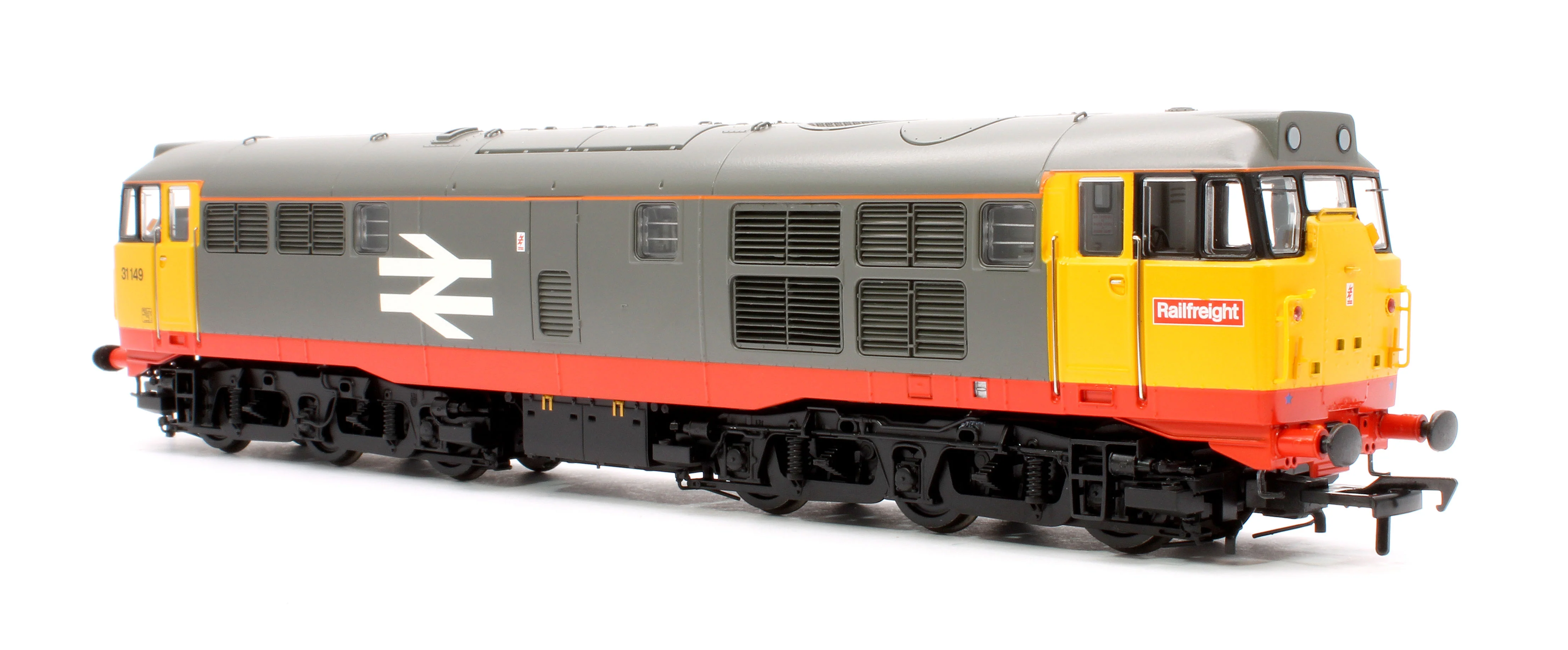 Pre-Owned Class 31/1 Refurbished 31149 BR Railfreight (Red Stripe) Diesel Locomotive - Image 4