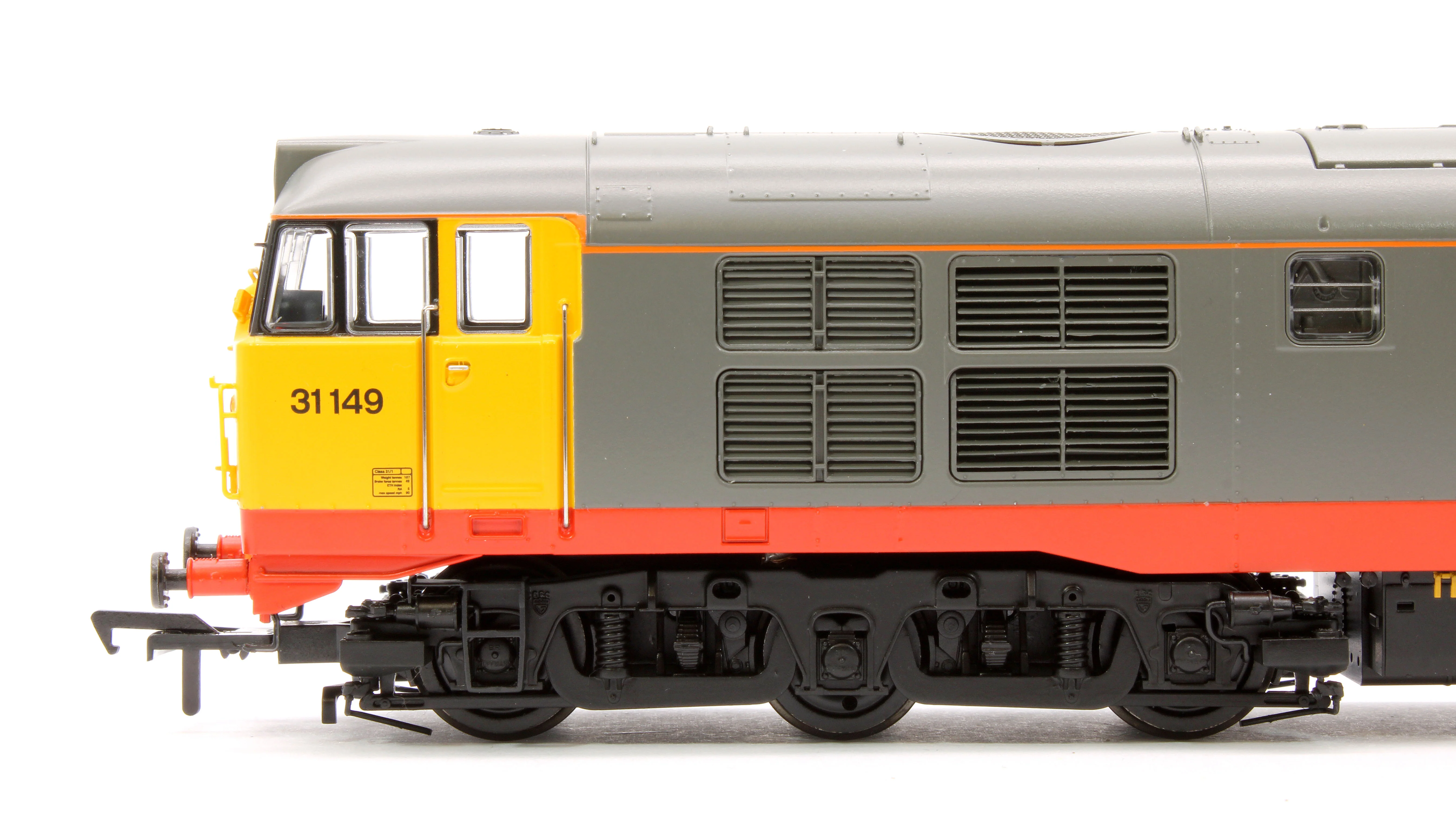Pre-Owned Class 31/1 Refurbished 31149 BR Railfreight (Red Stripe) Diesel Locomotive - Image 7