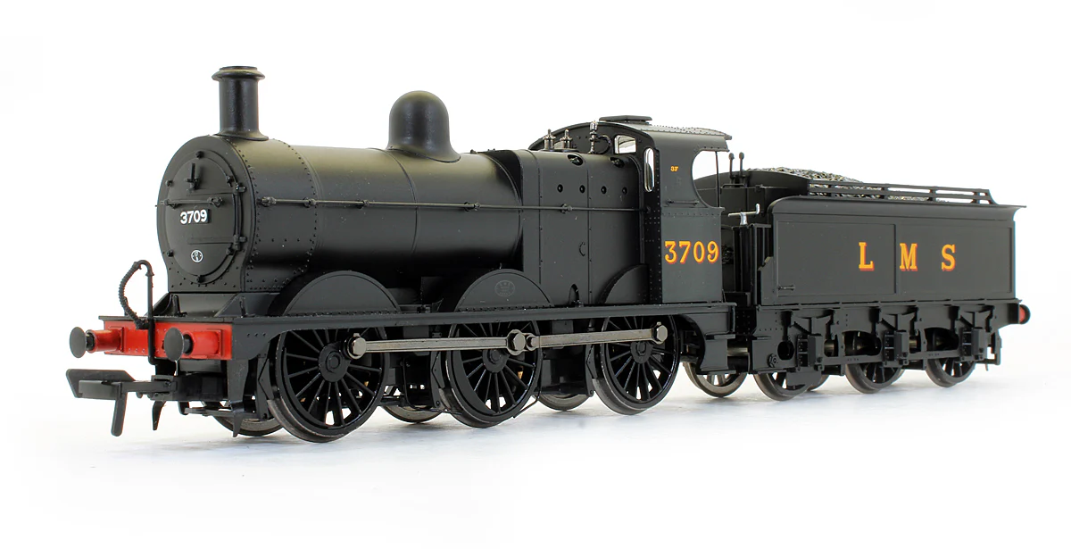 Pre-Owned 31-627A Class 3F 3709 LMS Black Steam Locomotive