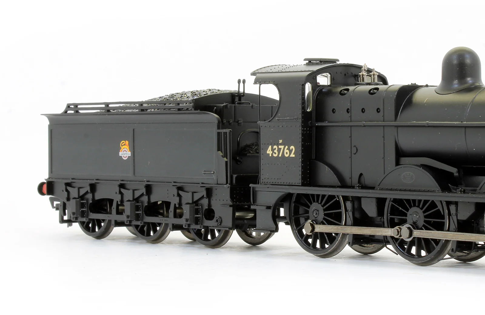 Pre-Owned 31-626 Class 3F '43762' BR Black Early Emblem Steam Locomotive - Image 3