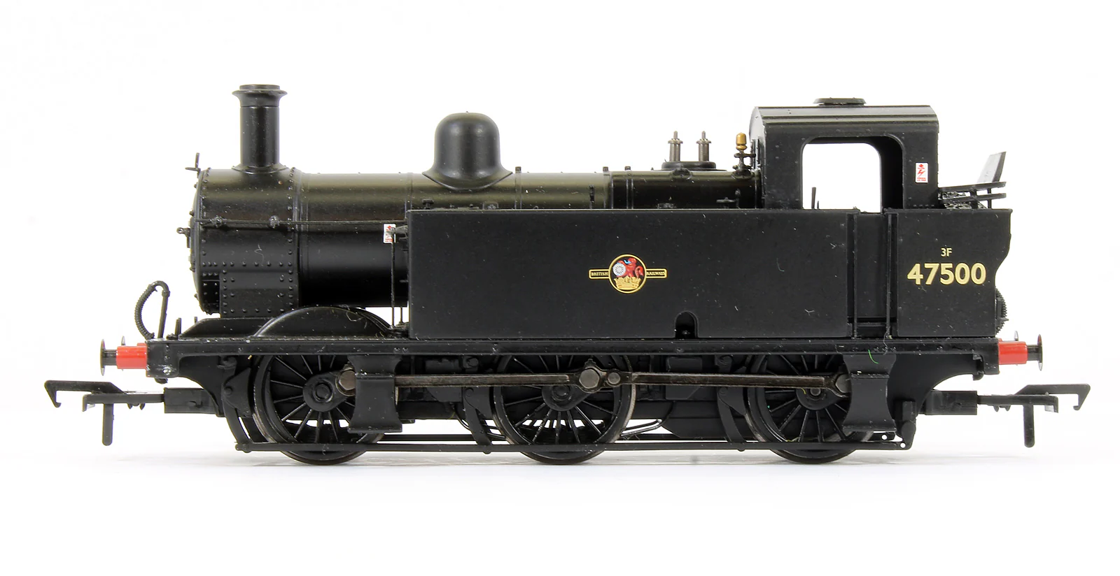 Pre-Owned 32-232 Class 3F Jinty 47500 BR Black Late Crest Steam Locomotive - Image 4