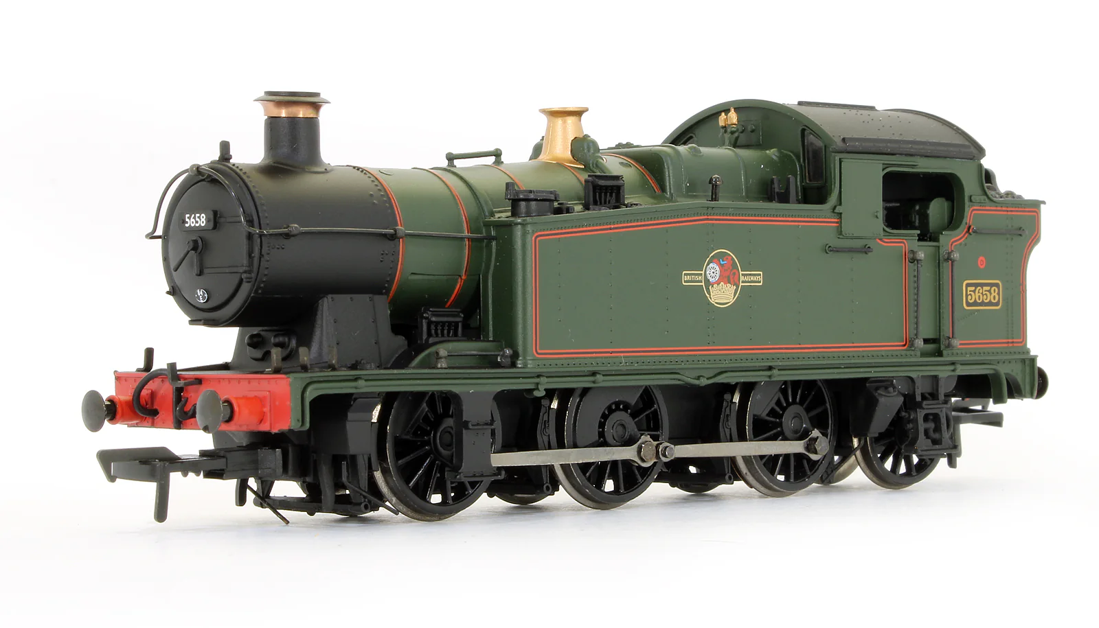 Pre-Owned 32-077 Class 56XX Tank 5658 BR Lined Green Late Crest Steam Locomotive