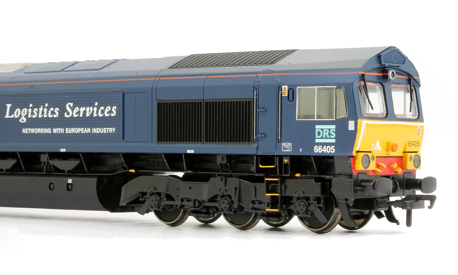 Pre-Owned Class 66405 Blue Malcolm Logistics Services Diesel Locomotive - Image 4