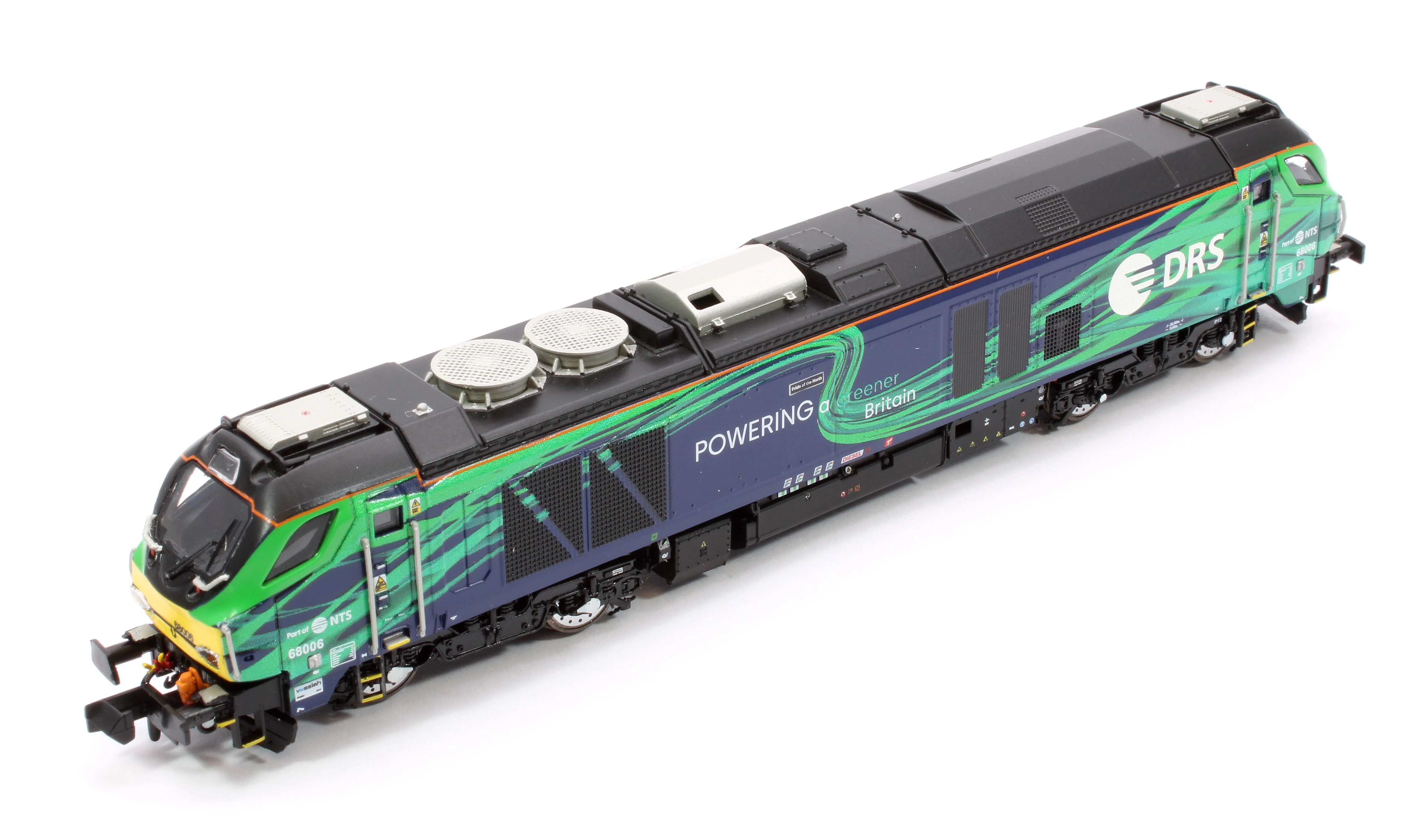 2D-022-016 Class 68 Pride of the North 68006 New DRS/NTS Green Diesel Locomotive - Image 12