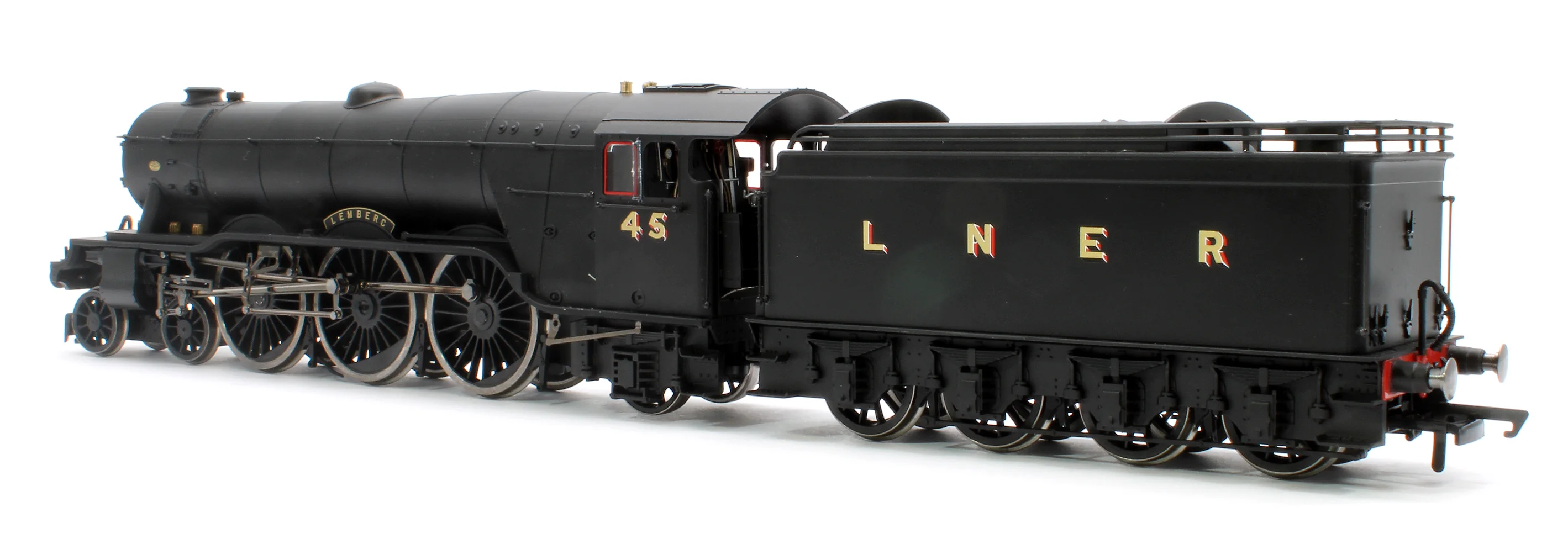 Pre-Owned Class A3 4-6-2 No. 45 "Lemberg" LNER Wartime Black Steam Locomotive - Image 2