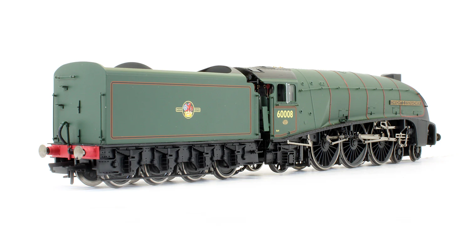 Pre-Owned R3200 Class A4 BR Green 'Dwight D. Eisenhower' No.60008 Steam Locomotive - Limited Edition - Image 4