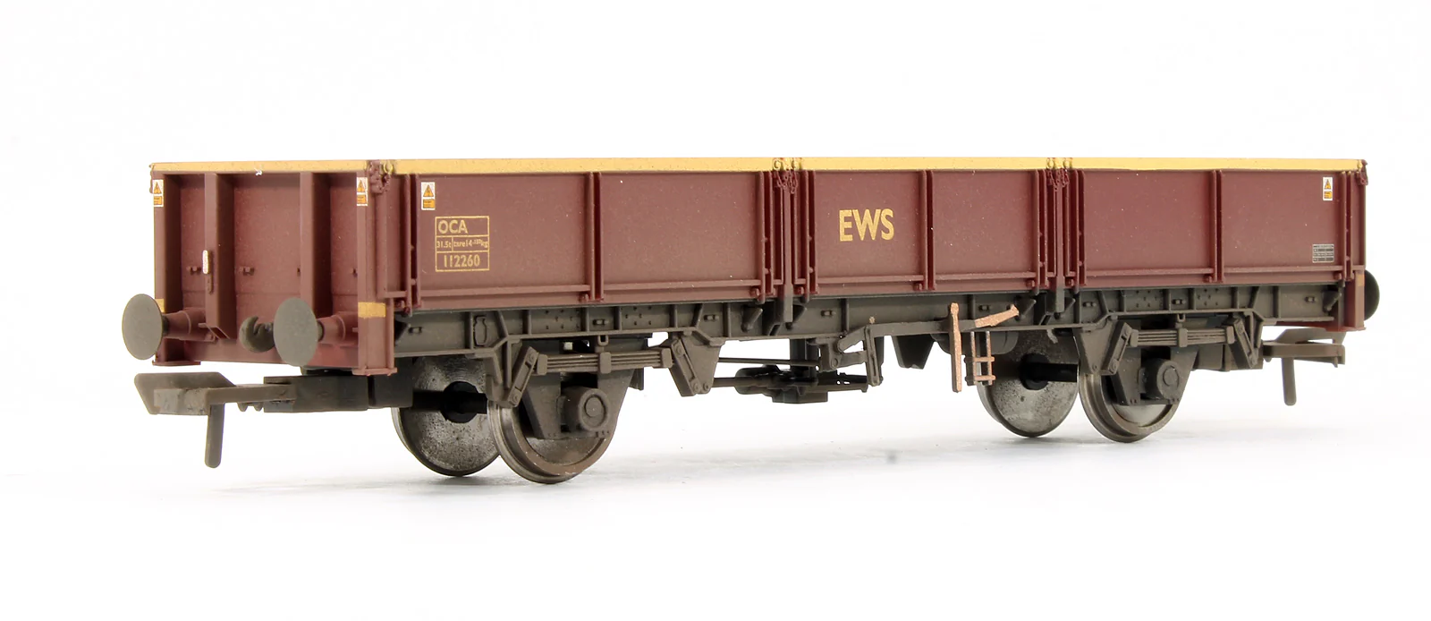 Pre-Owned EWS OCA Dropside Open Wagon - Weathered - Image 2