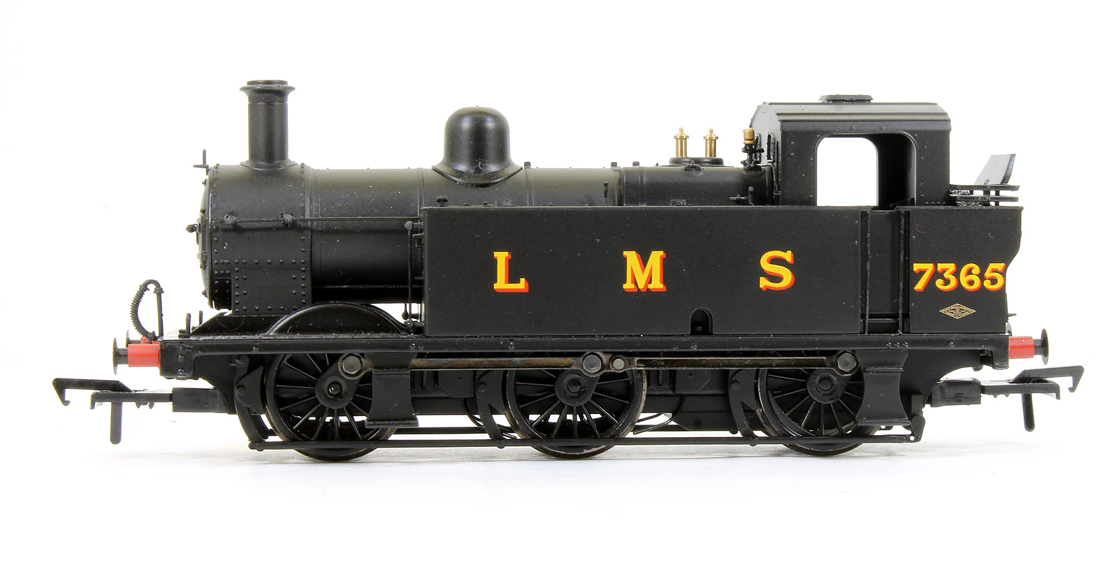 Pre-Owned 32-227DS Fowler Class 3F Jinty 7365 LMS Black Steam Locomotive (DCC Sound Fitted) - Image 4