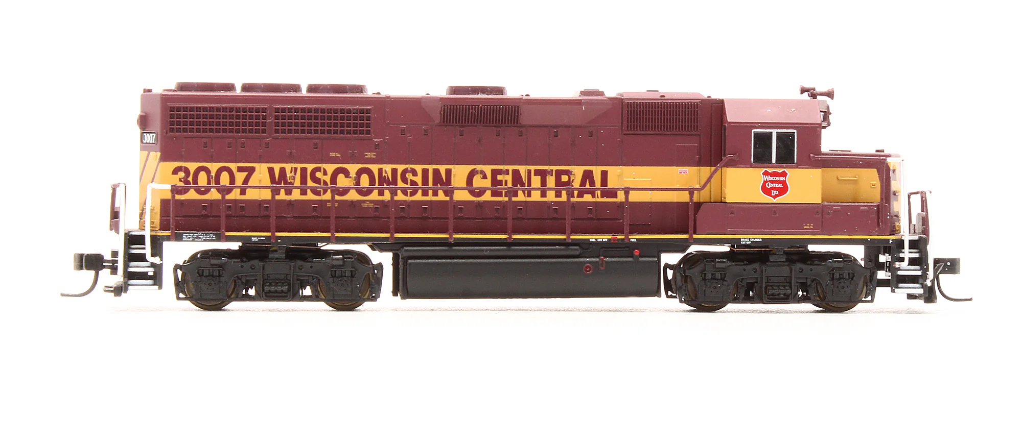 Pre-Owned GP-40 Diesel Locomotive Wisconsin Central - Road #3007 - Image 3