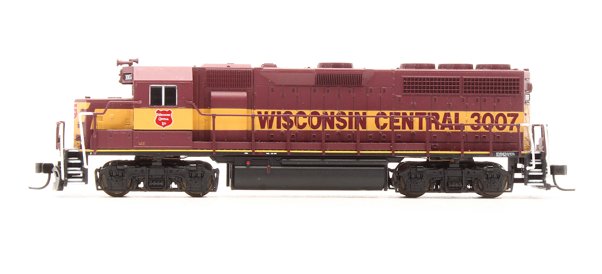 Pre-Owned GP-40 Diesel Locomotive Wisconsin Central - Road #3007 - Image 4
