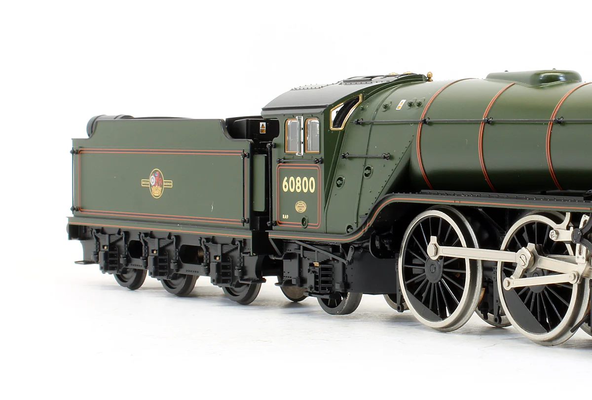 Pre-Owned 35-205NRM 'Green Arrow' BR Lined Green (Late Crest) Class V2 2-6-2 No.60800 Steam Locomotive - DCC Fitted - Image 3