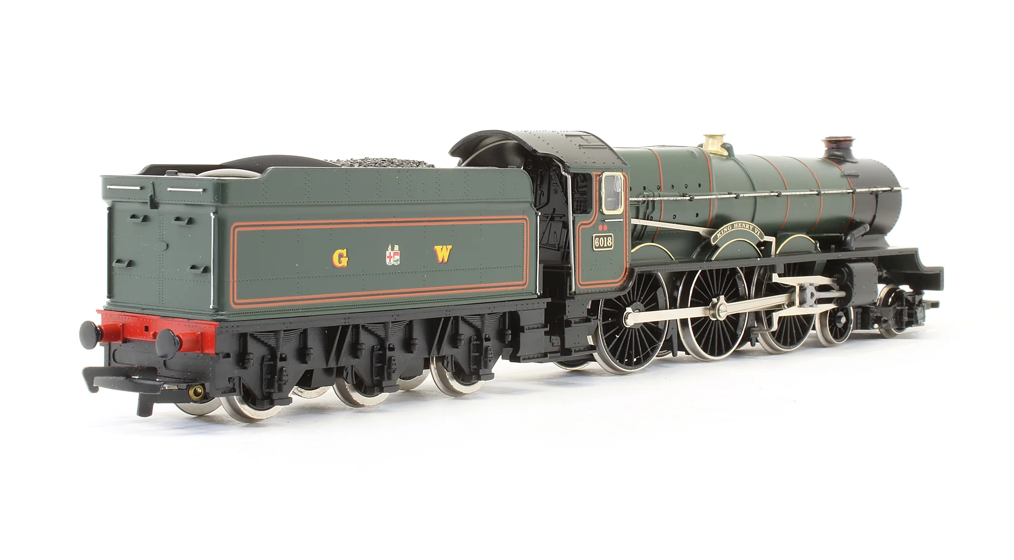 Pre-Owned R650 GWR 4-6-0 'King Henry VI' 6018 Steam Locomotive Limited Edition With Royal Doulton Plate - Image 4