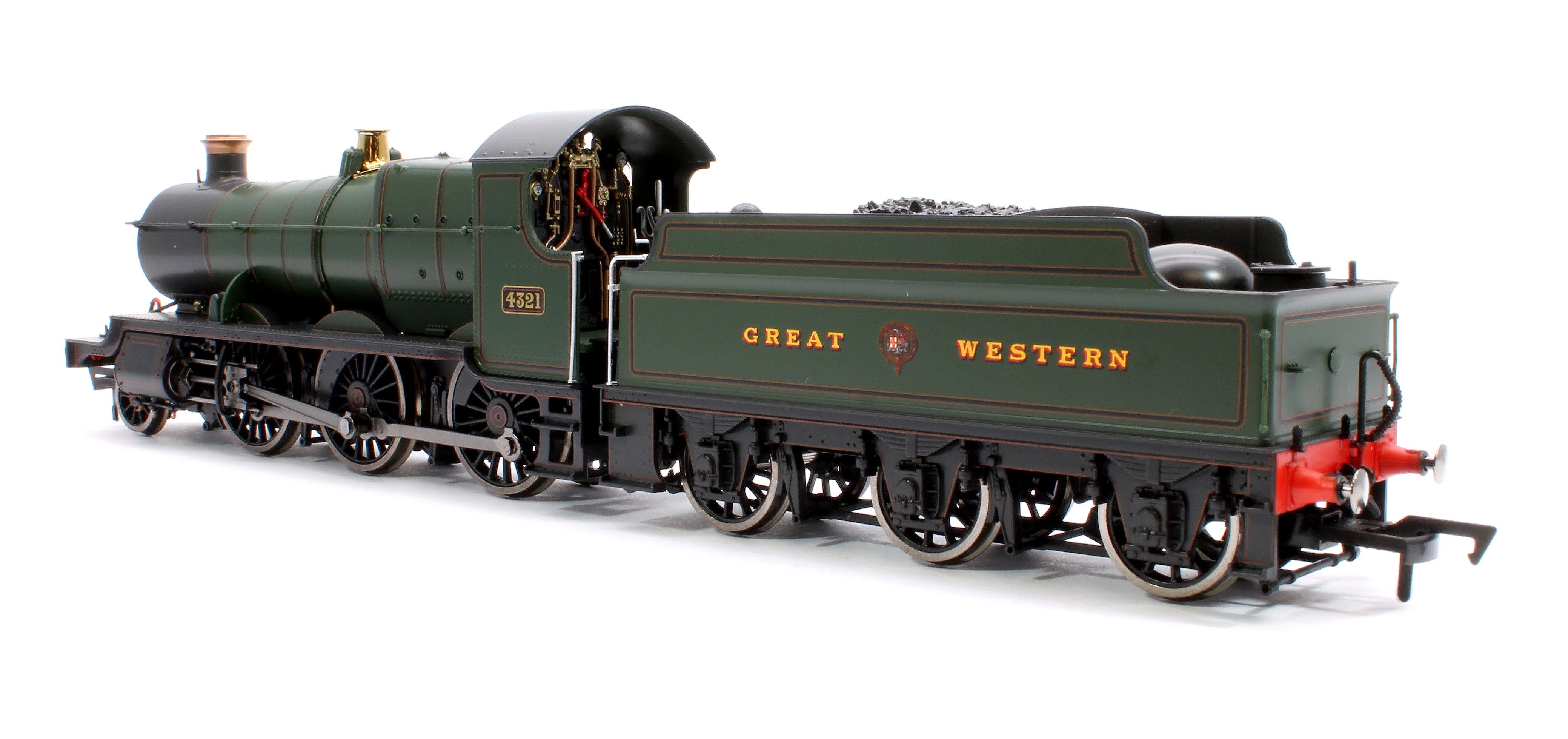 Pre-Owned 4S-043-009S GWR 43xx 2-6-0 Mogul 4321 Lined & Lettered Great Crest Western Steam Locomotive - DCC Sound - Image 2