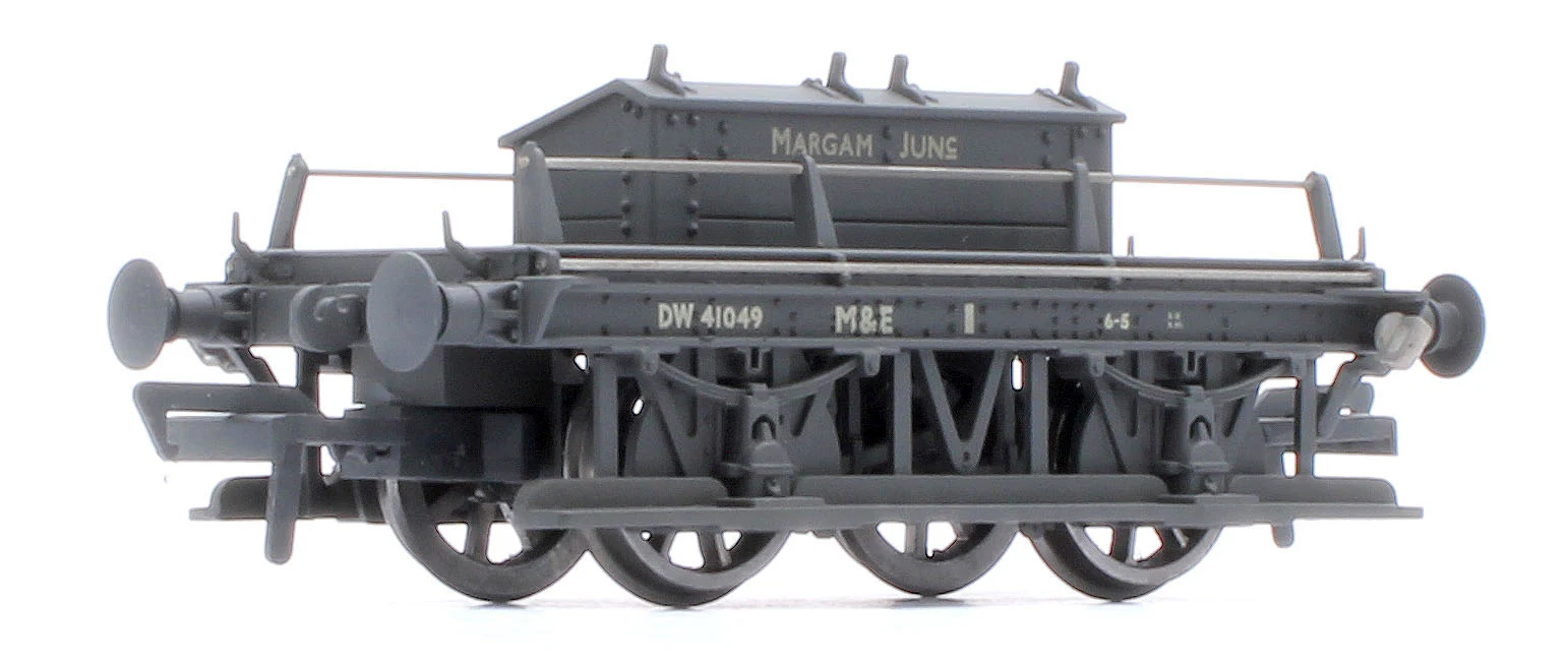 Pre-Owned GWR Shunters Truck 'Margam Junc' BR Black - Weathered