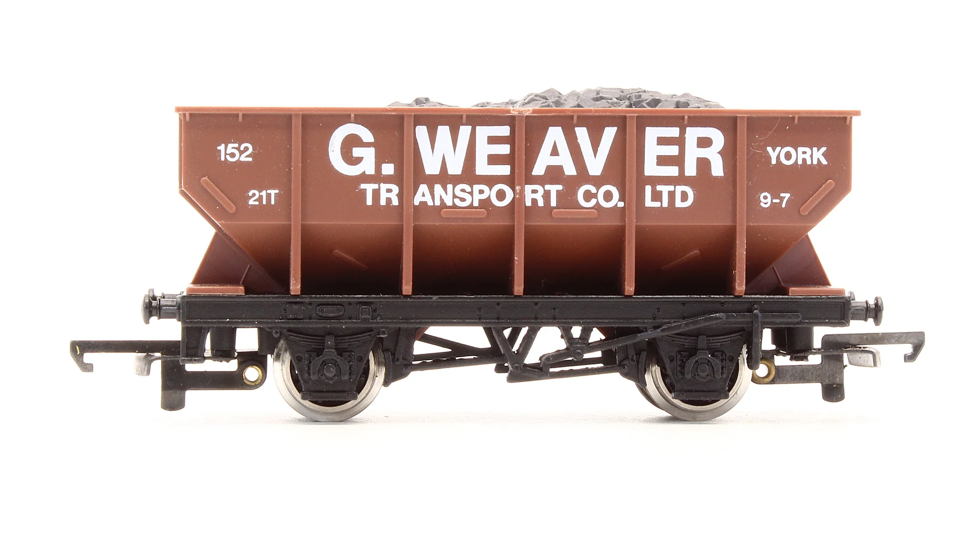 Pre-Owned Hopper W5502 'Weaver Transport' 21T Hopper Wagon No.152 - Limited Edition - Image 3