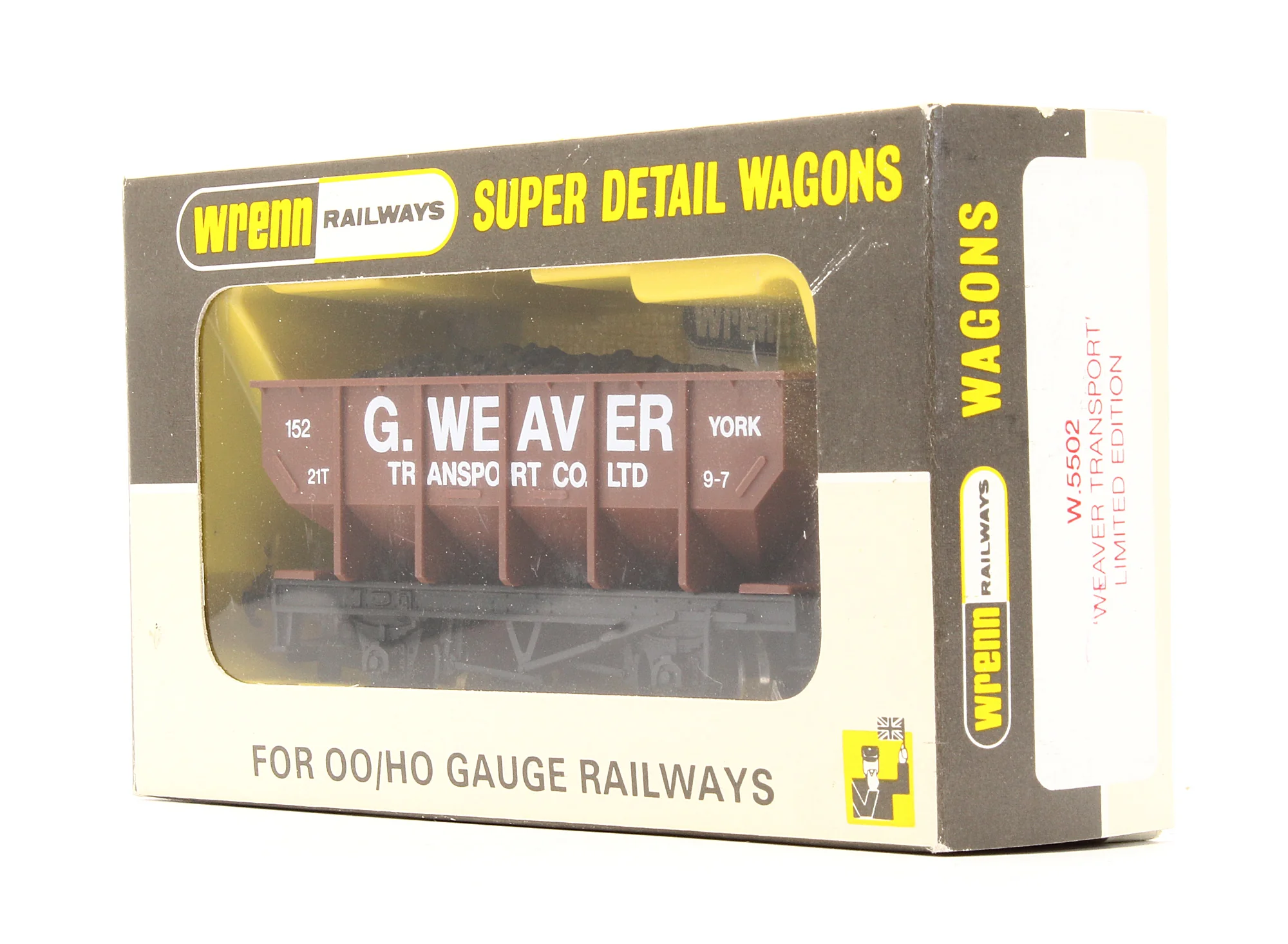 Pre-Owned Hopper W5502 'Weaver Transport' 21T Hopper Wagon No.152 - Limited Edition - Image 5