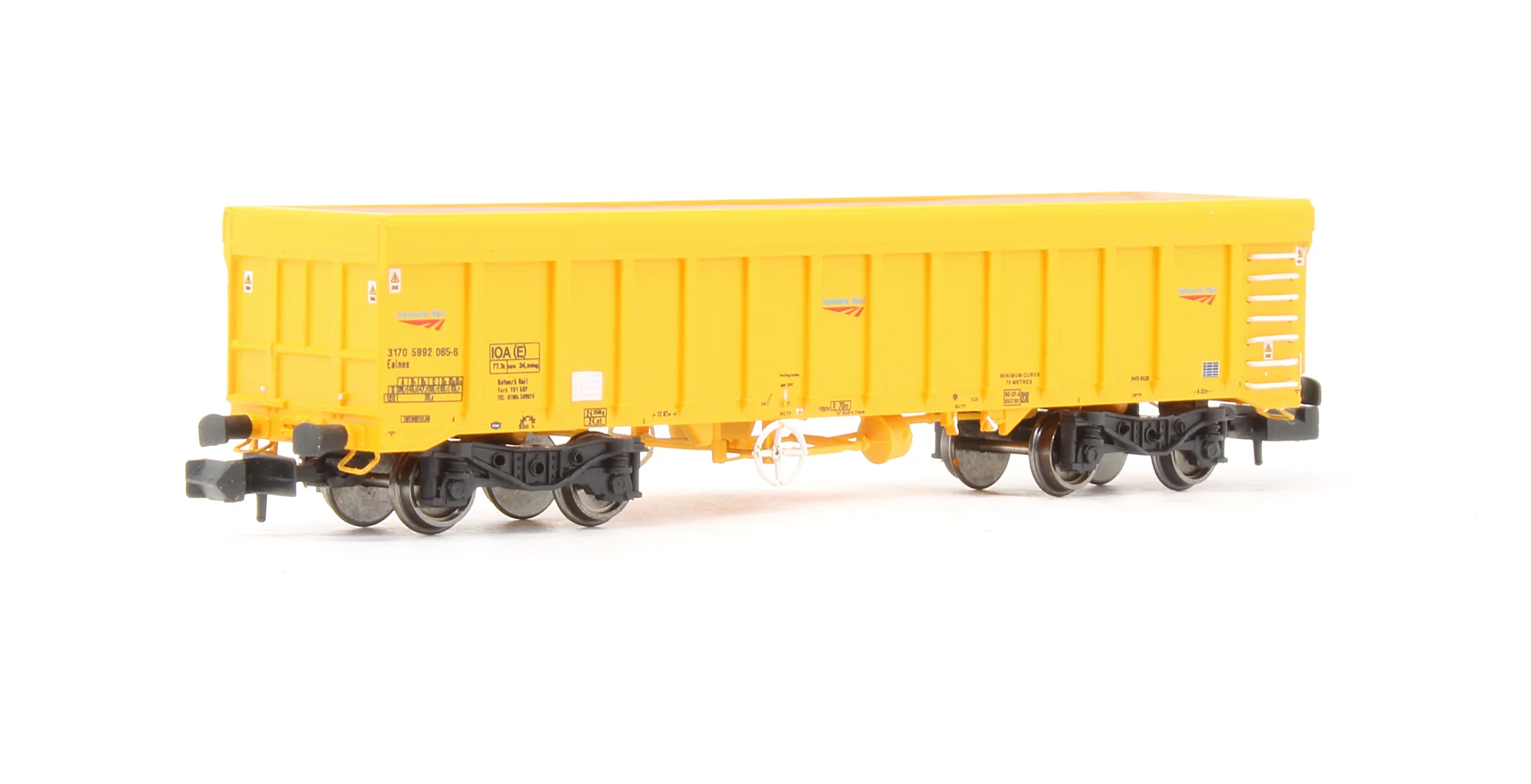 Pre-Owned IOA Ballast Wagon Network Rai Yellow '3170 5992 065-6' - Image 2